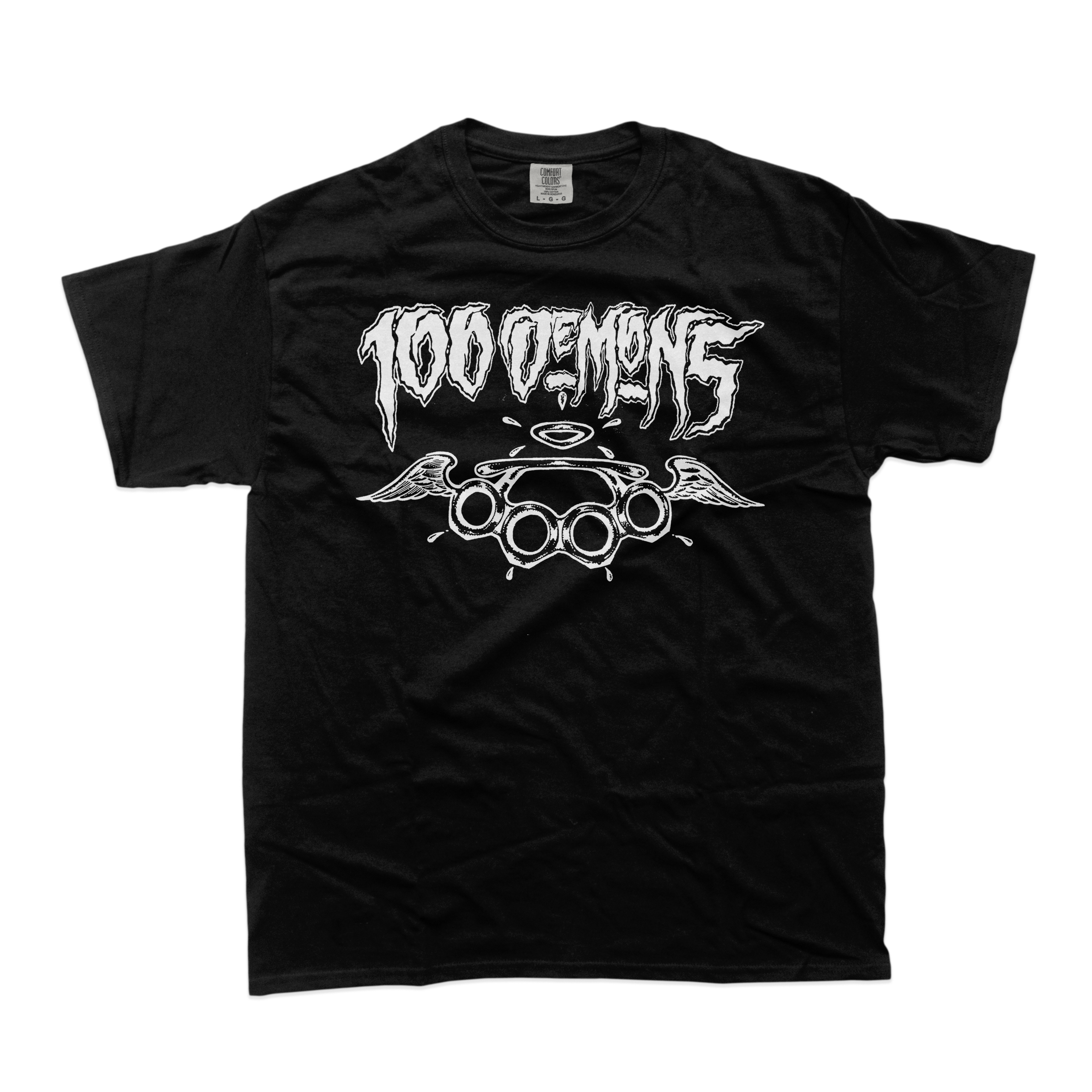 100 Demons - Brass Knuckles T-Shirt **PREORDER**