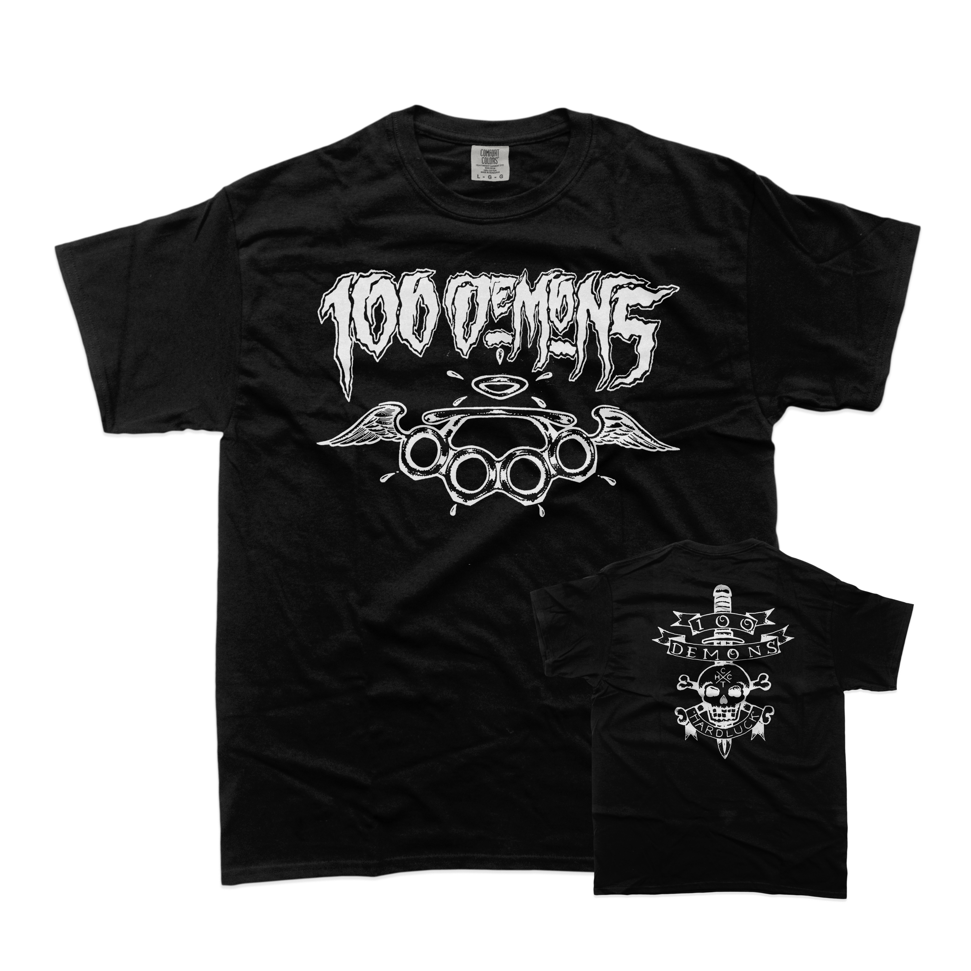 100 Demons - Brass Knuckles T-Shirt **PREORDER**