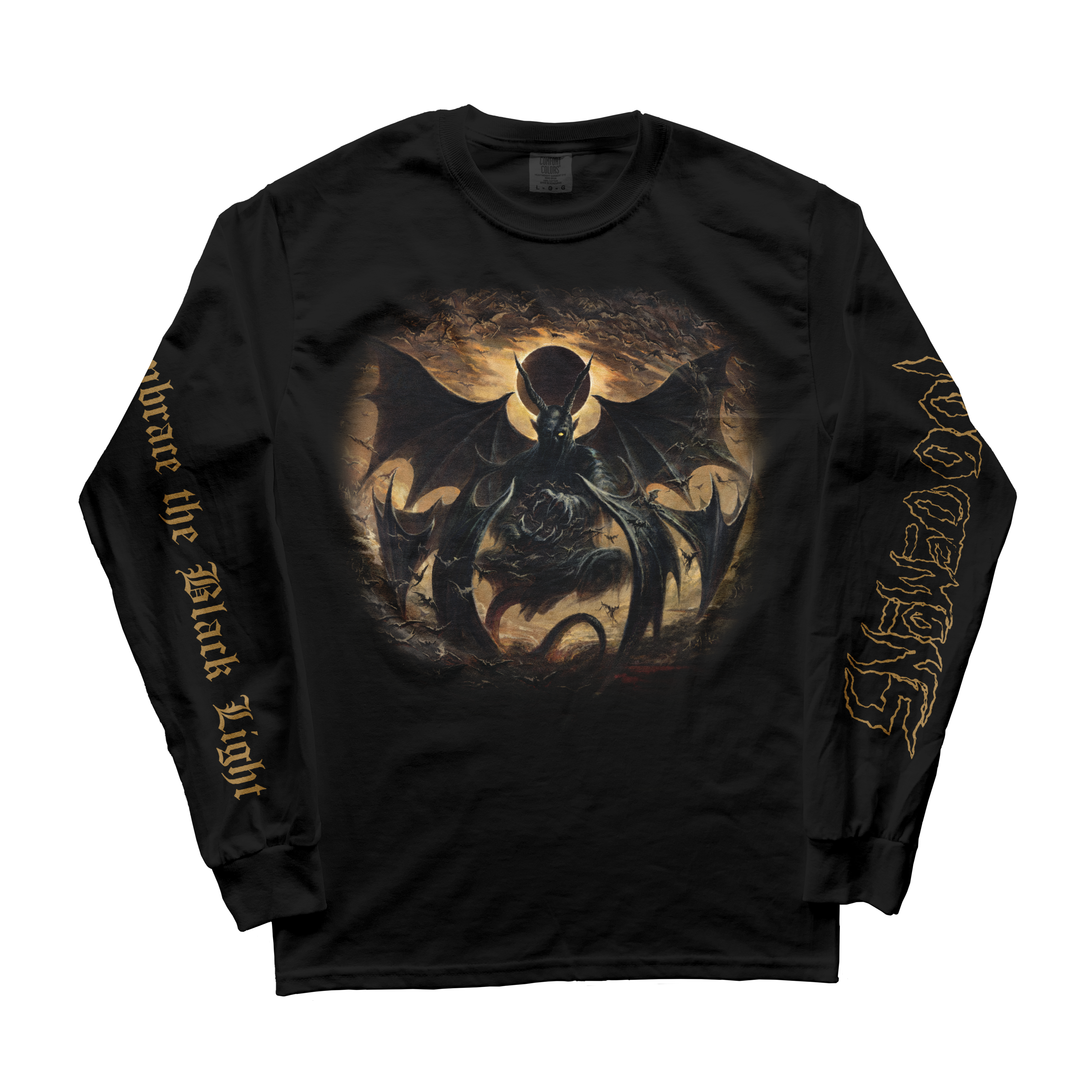 100 Demons - Embrace The Black Light - Black Longsleeve