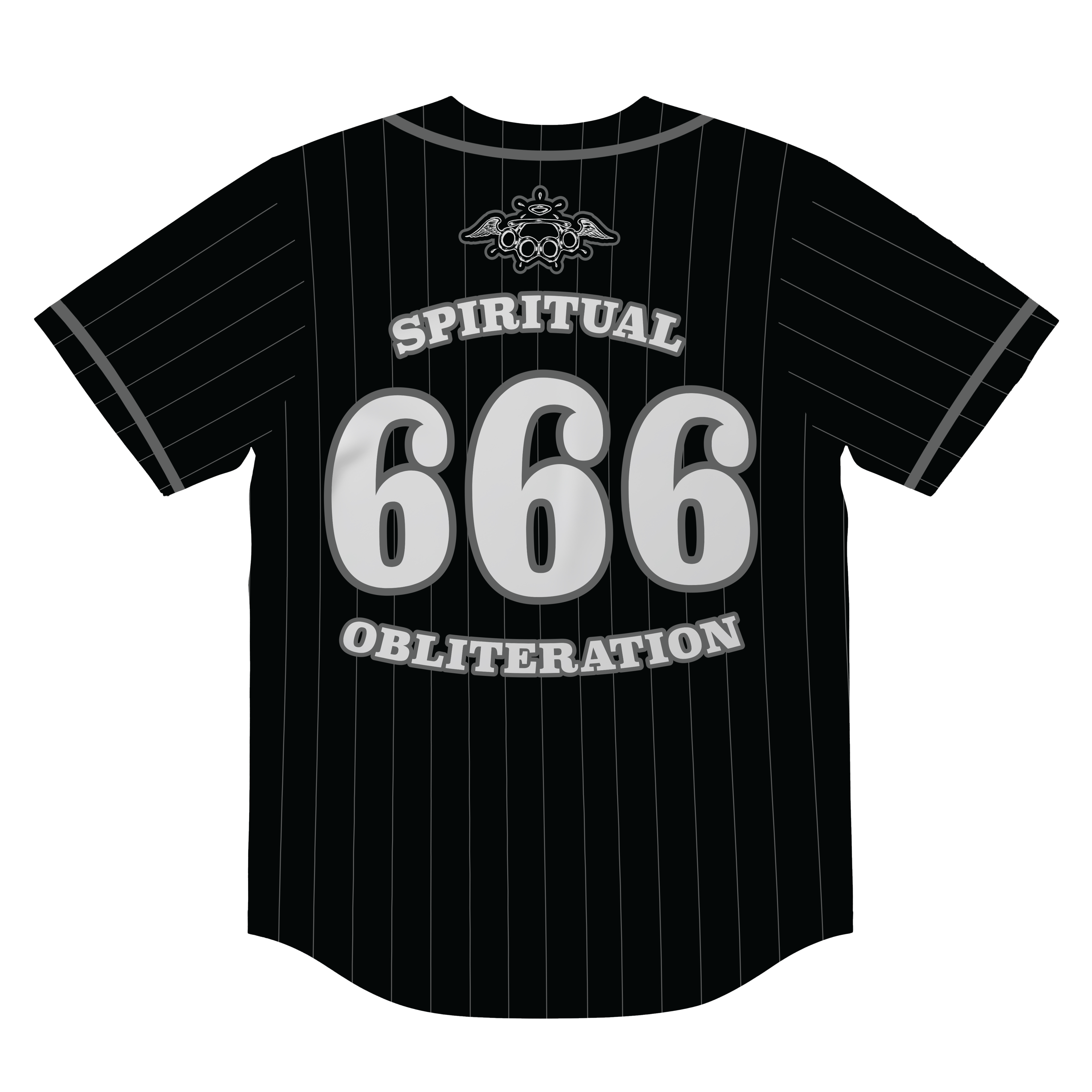 100 Demons - Spiritual Obliteration - Baseball Jersey **PREORDER**