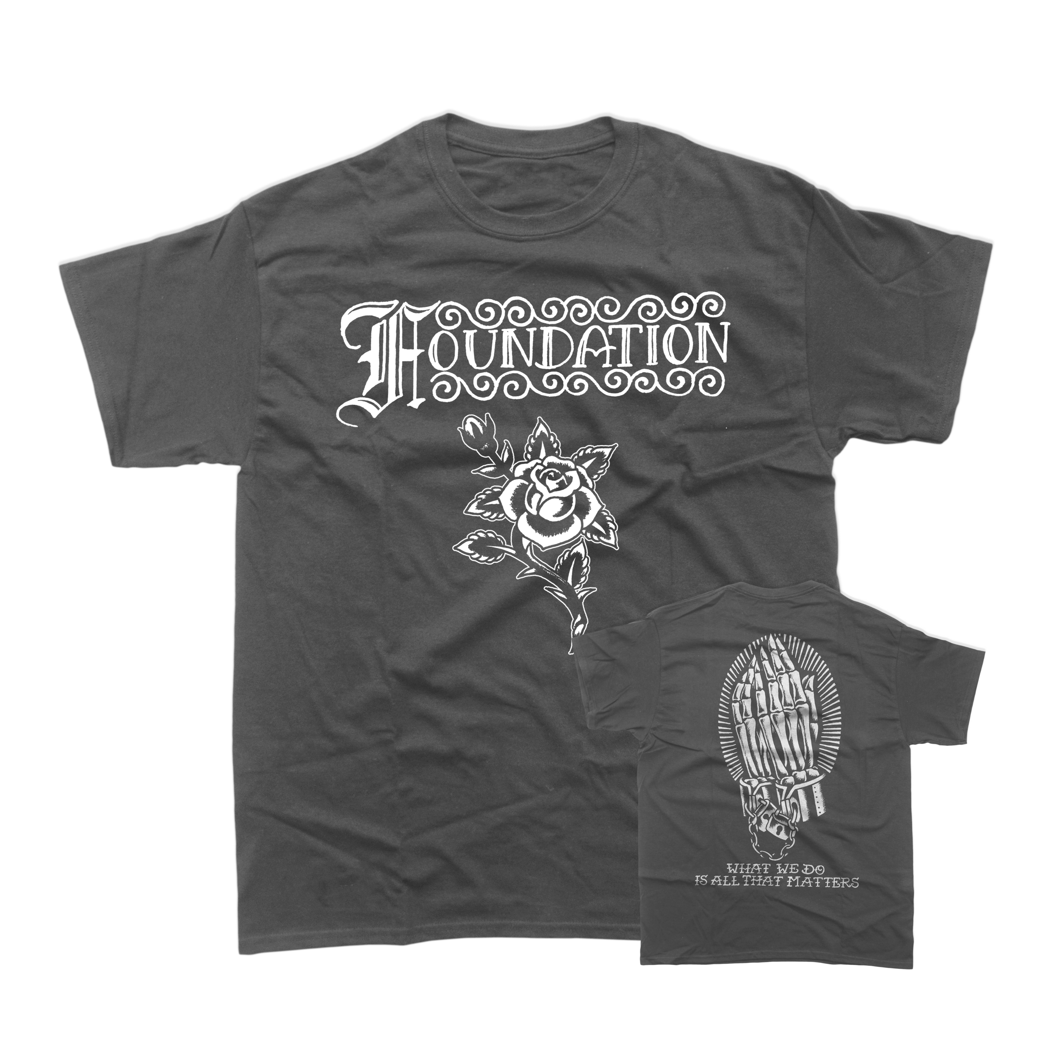 Foundation - Rose Charcoal T-Shirt