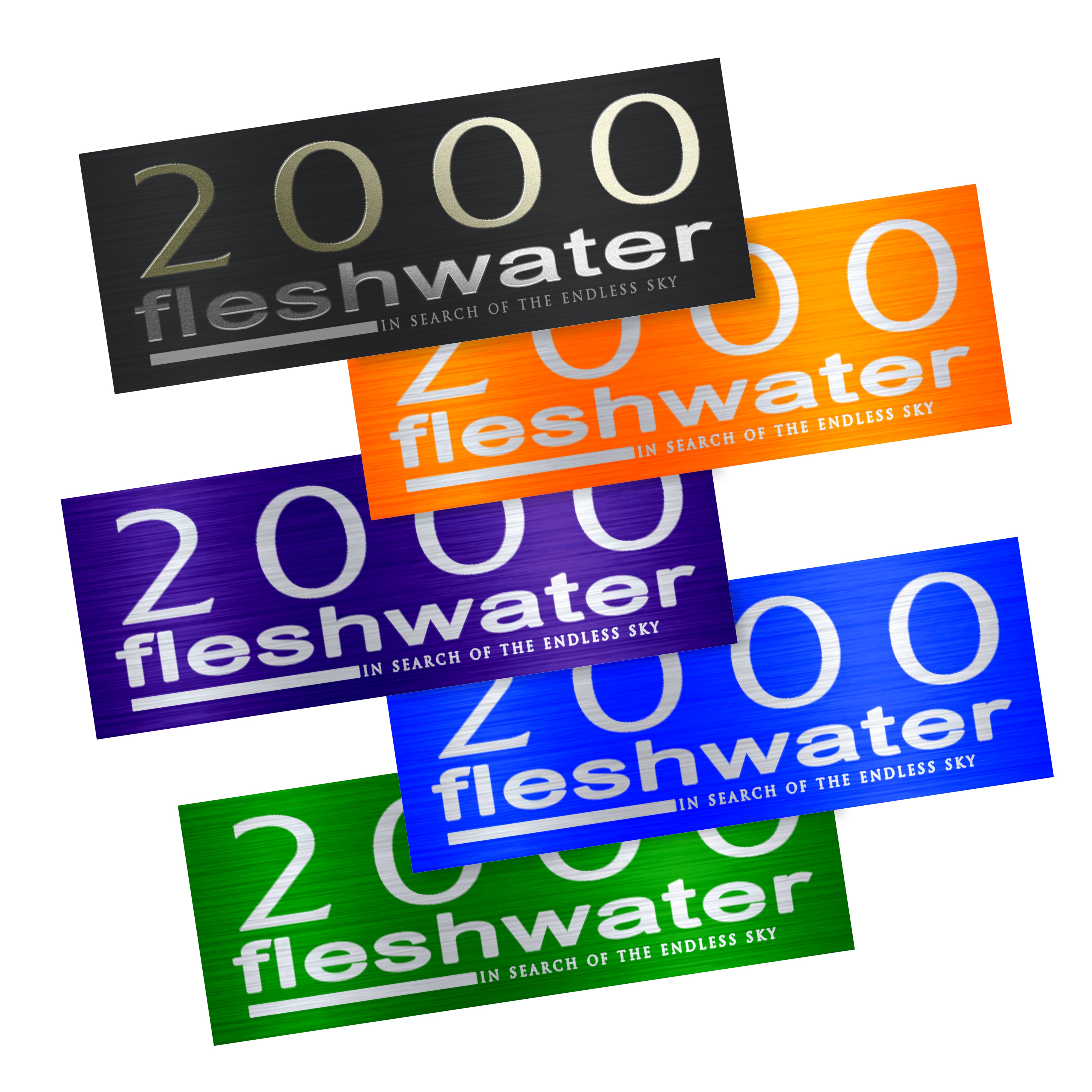 Fleshwater - 2000 Sticker Pack **PREORDER**