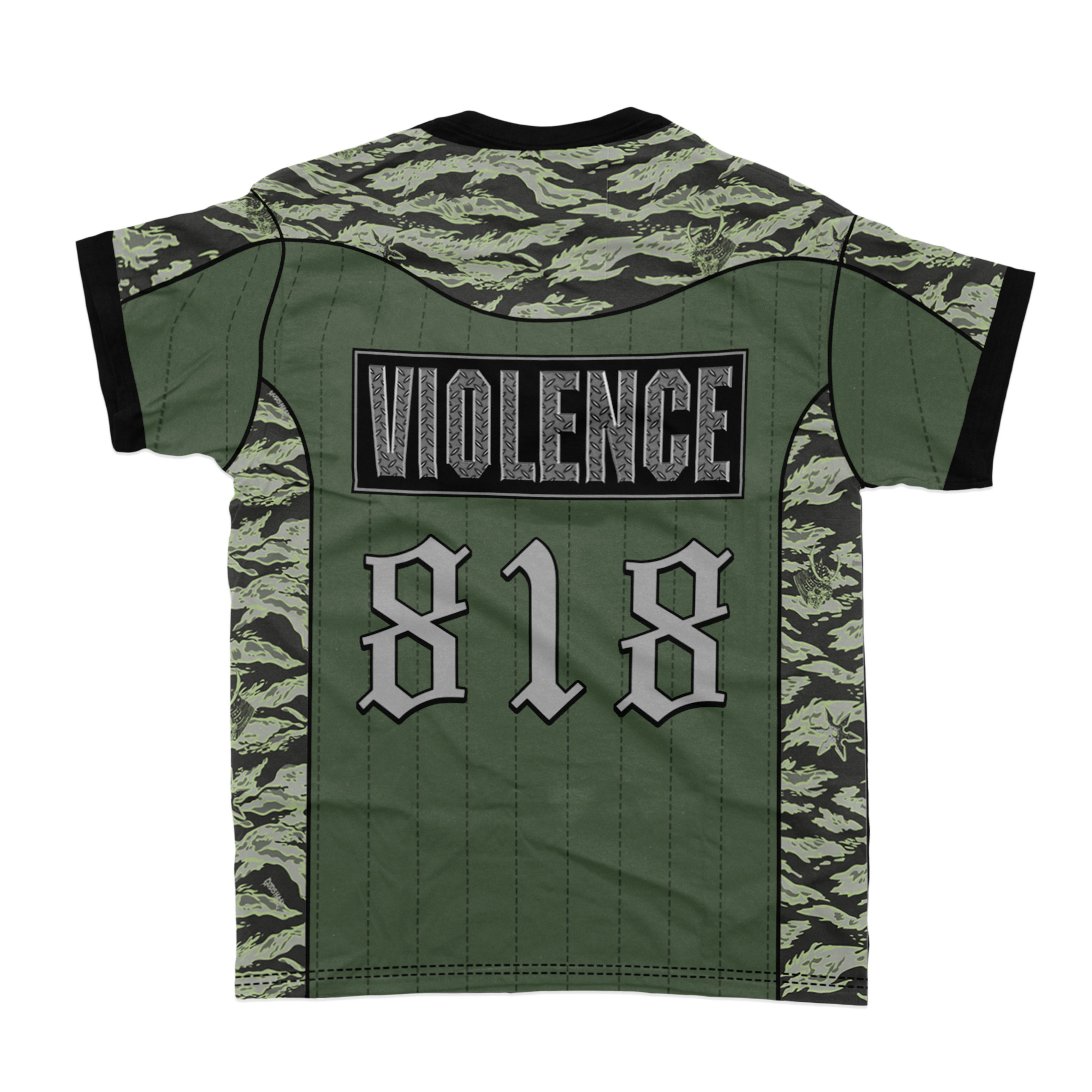 God's Hate - Be Harder Camo Soccer Jersey **PREORDER**