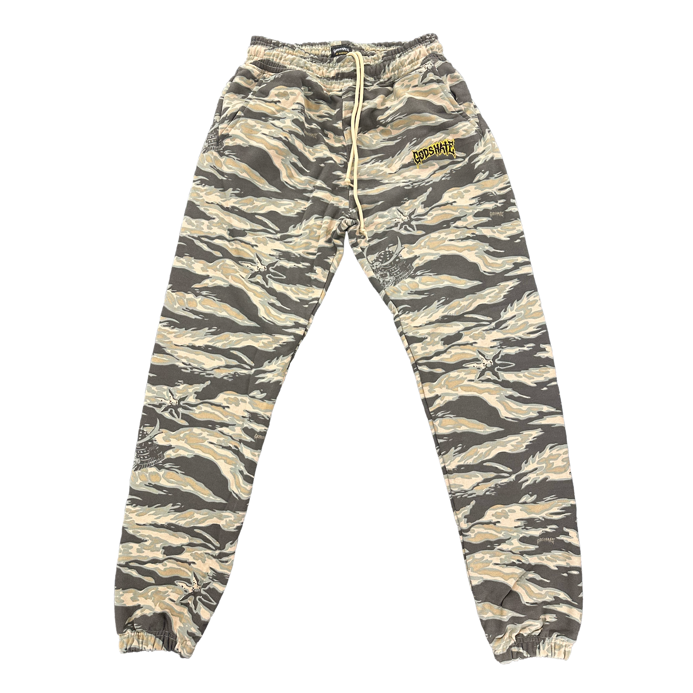 God's Hate Samurai Camo Sweatpants