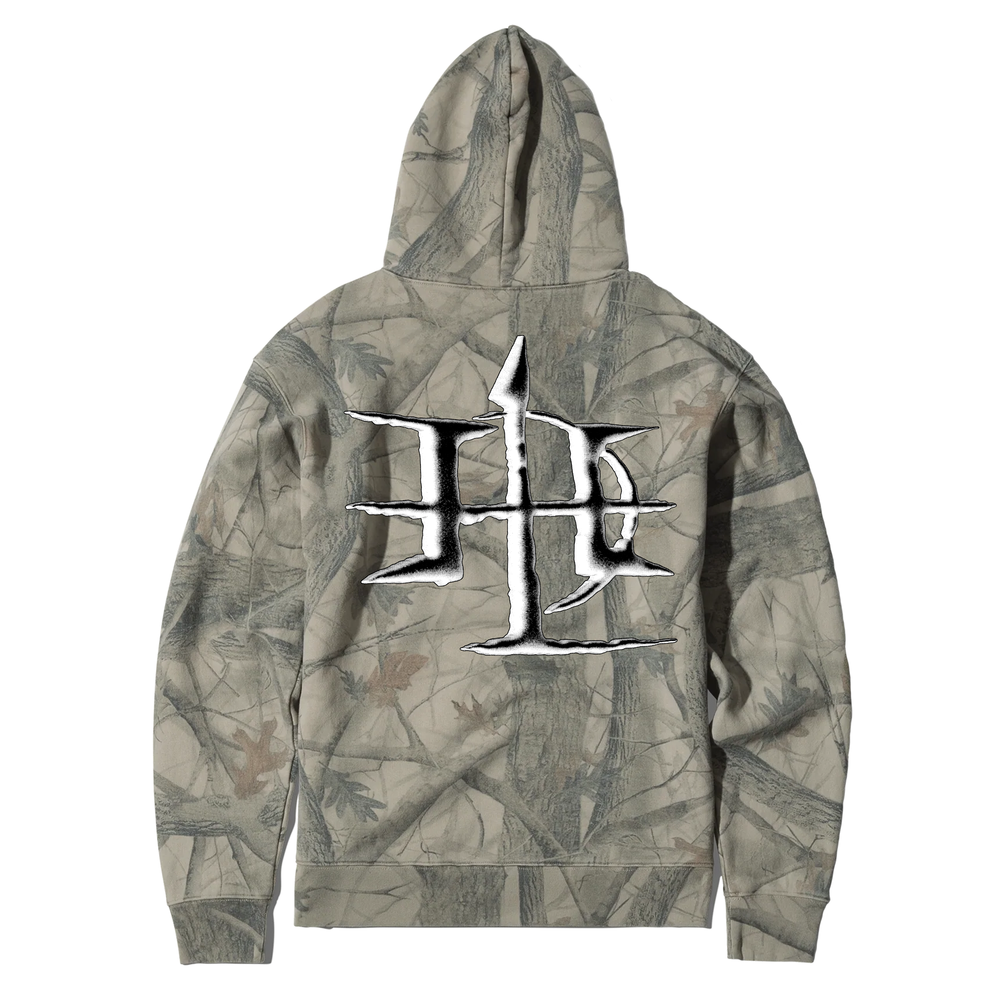Hardlore - Logo Camo Zip Up Sweatshirt **PREORDER**