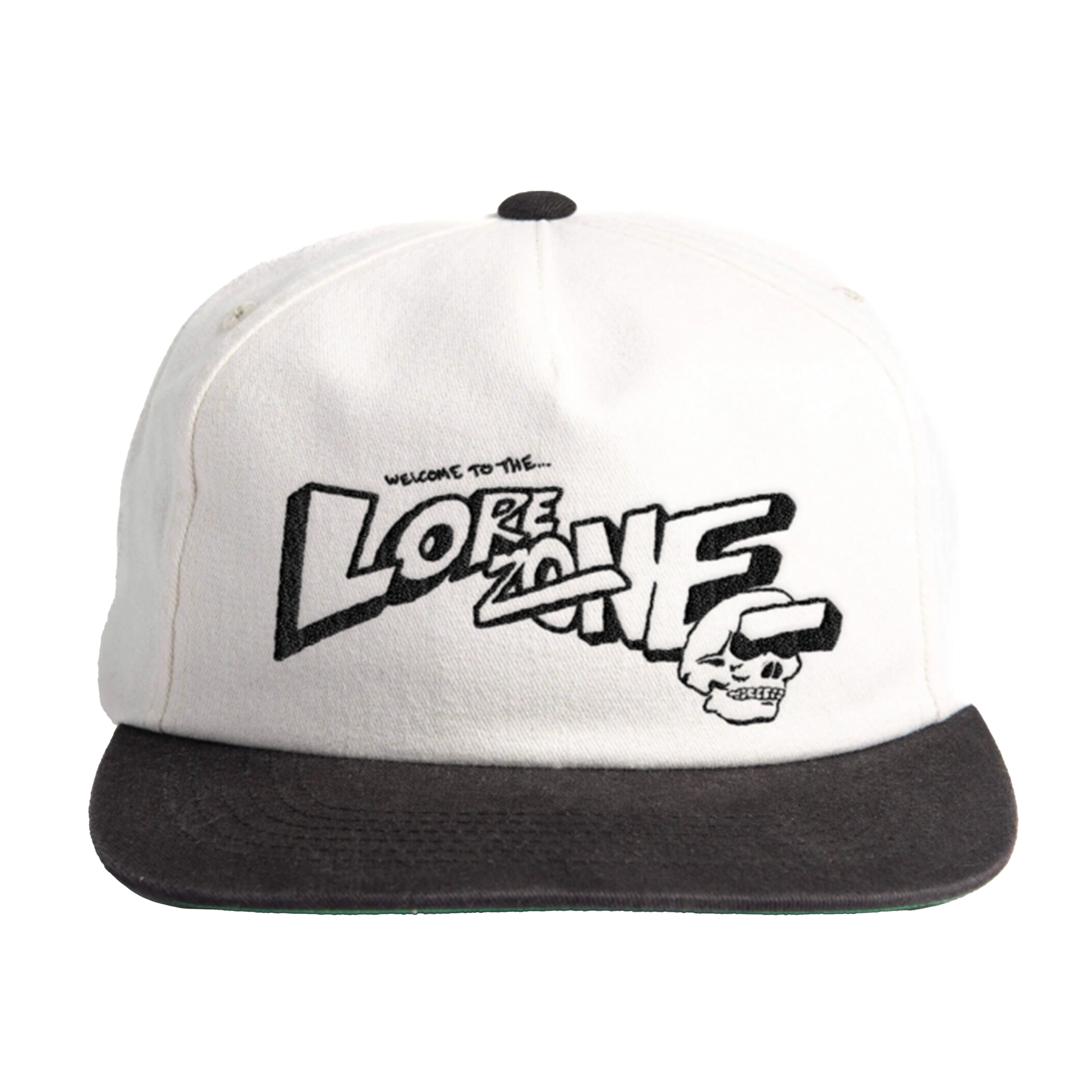 Hardlore - Lore Zone White Snapback Hat **PREORDER**