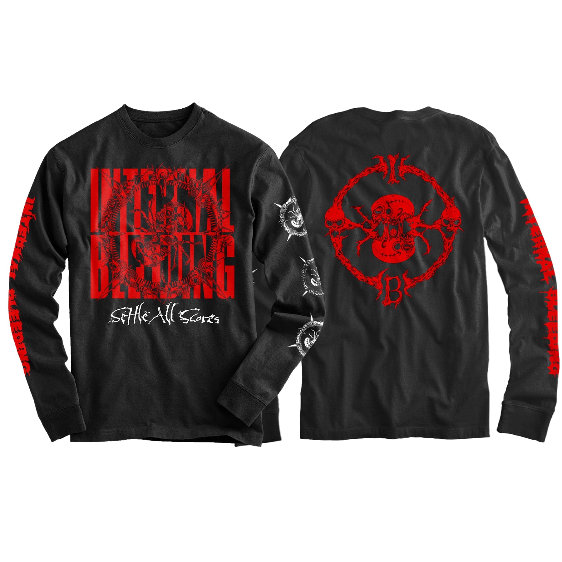 Internal Bleeding - Settle All Scores Longsleeve **PREORDER**