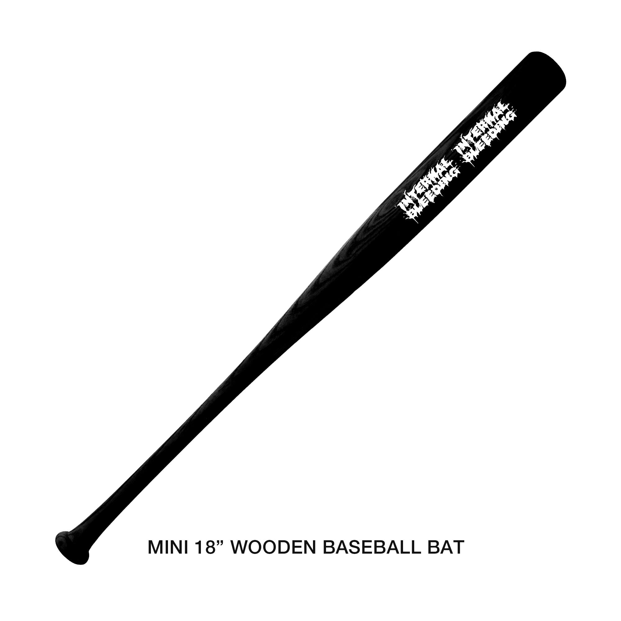 Internal Bleeding - Mini Wooden Baseball Bat **PREORDER**