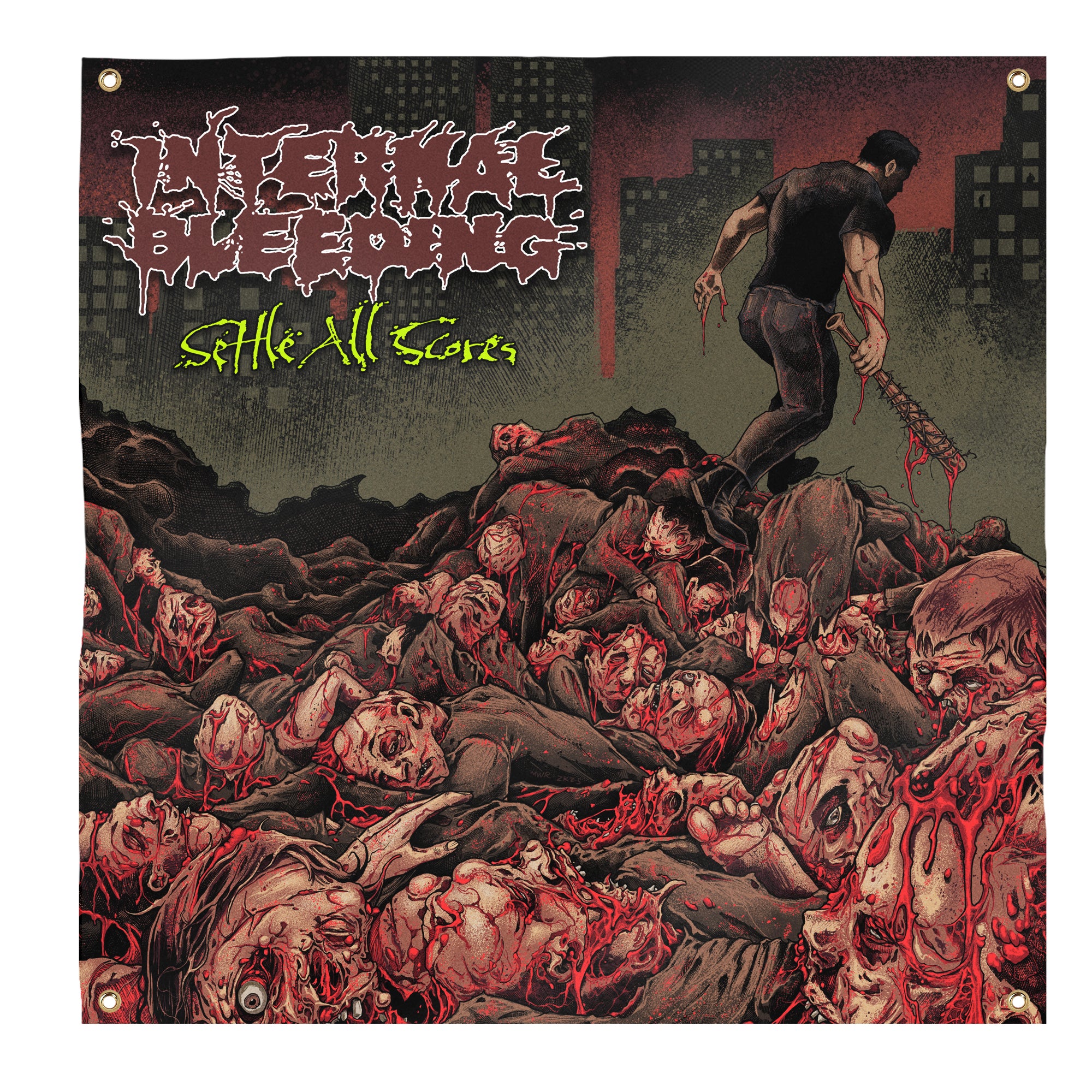 Internal Bleeding - Settle All Scores Flag **PREORDER**