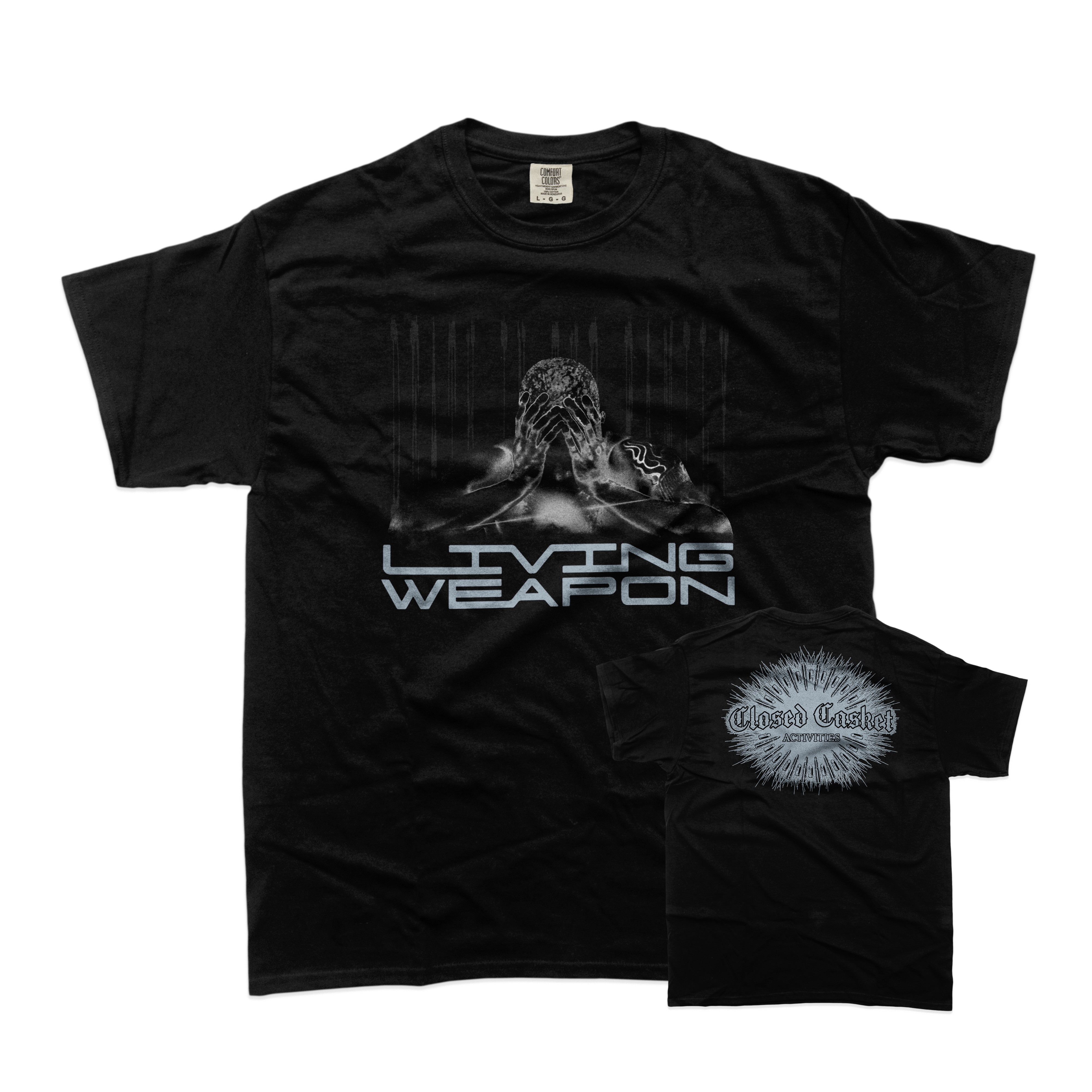 Living Weapon - Death In The Family Black T-Shirt **PREORDER**