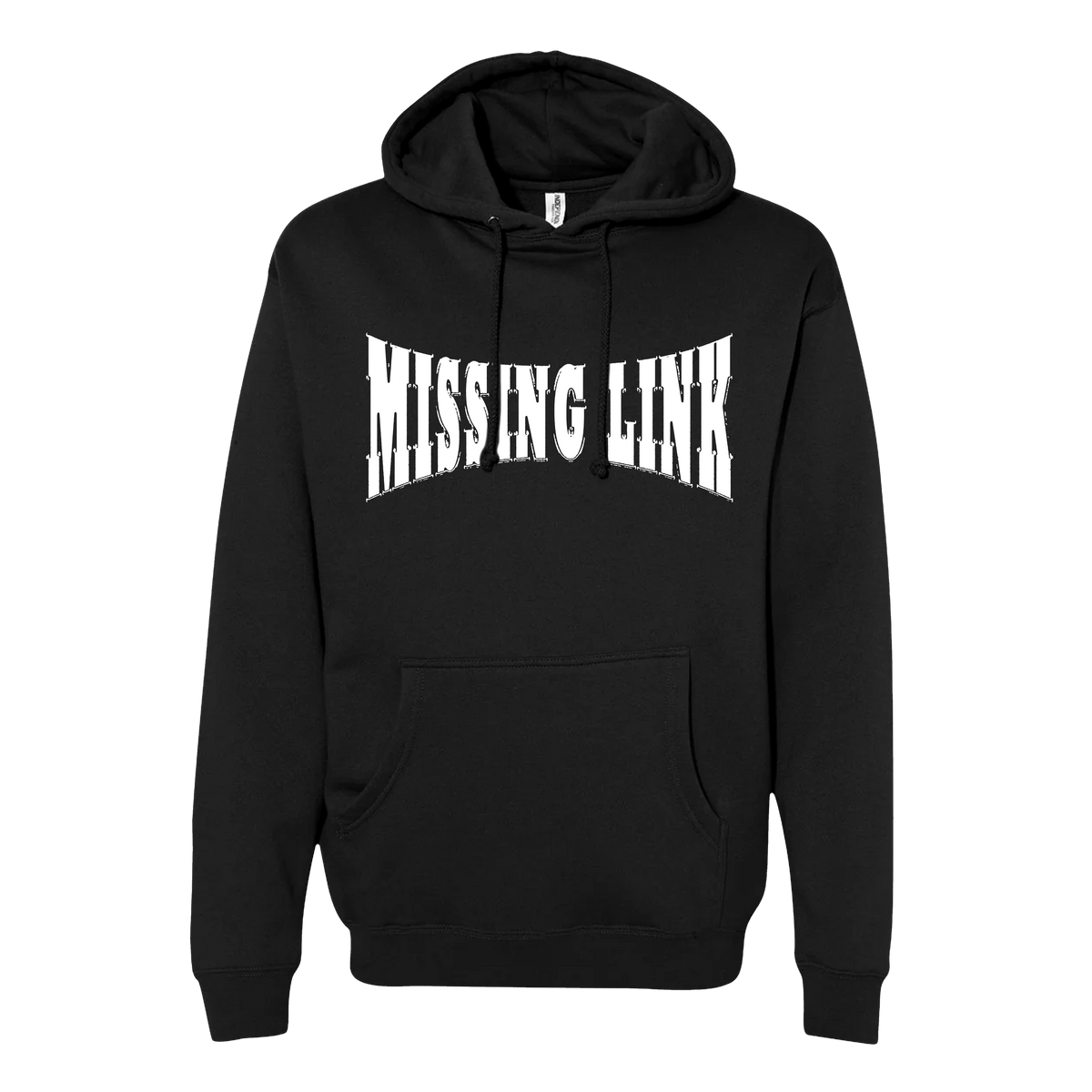 Missing Link - Smiley - Black Hoodie **PREORDER**