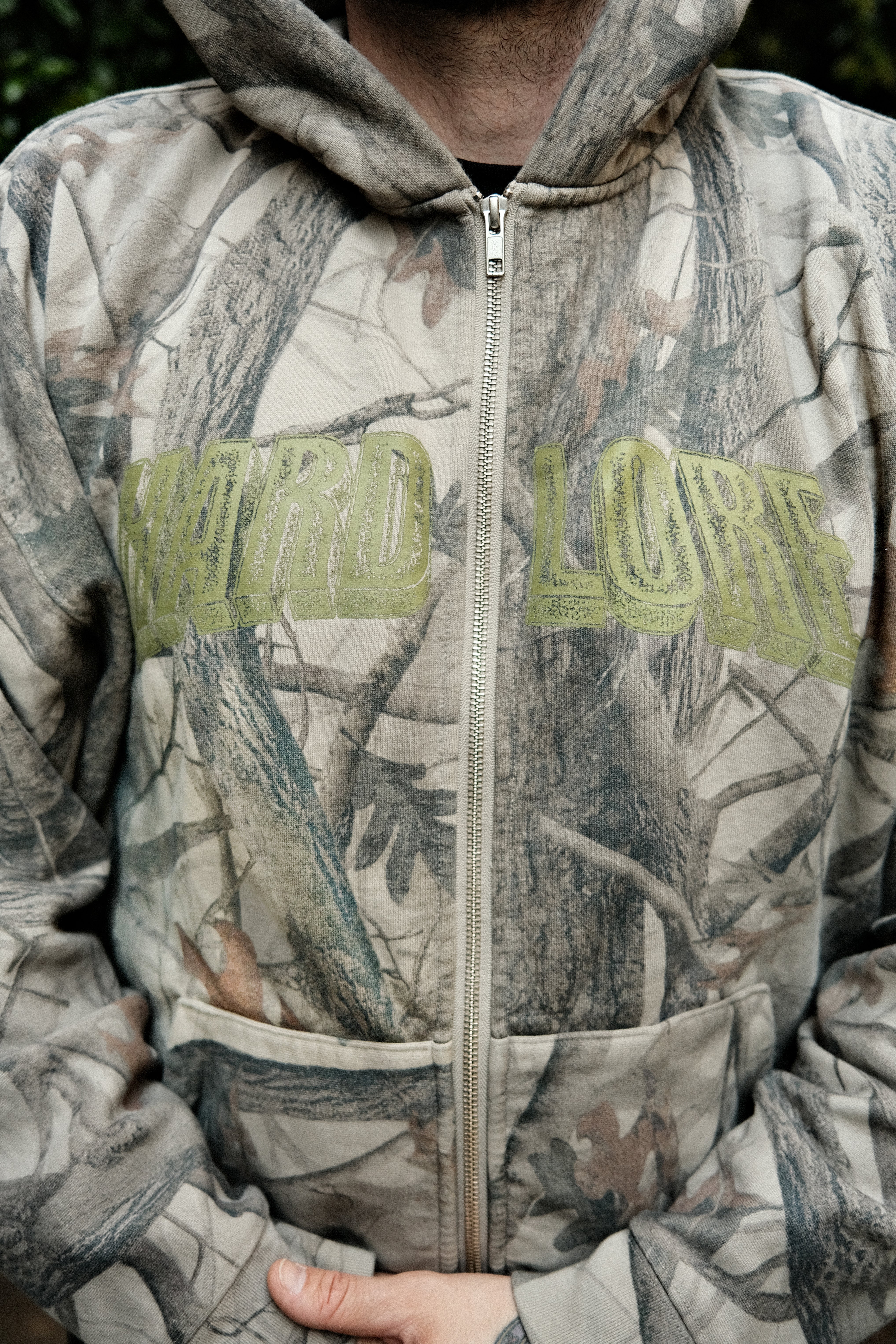 Hardlore - Logo Camo Zip Up Sweatshirt **PREORDER**