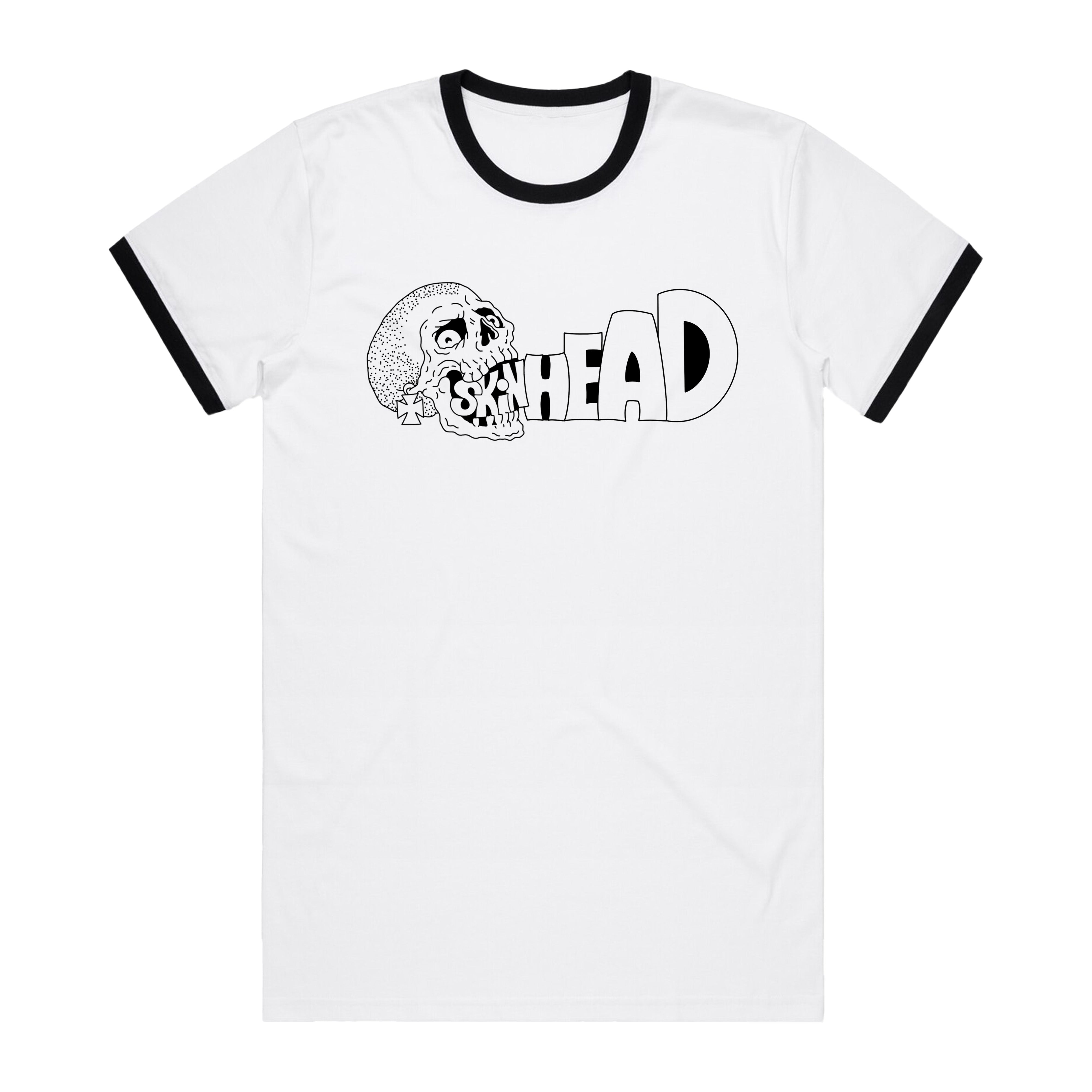 Skinhead - Skull Ringer T-Shirt **PREORDER**