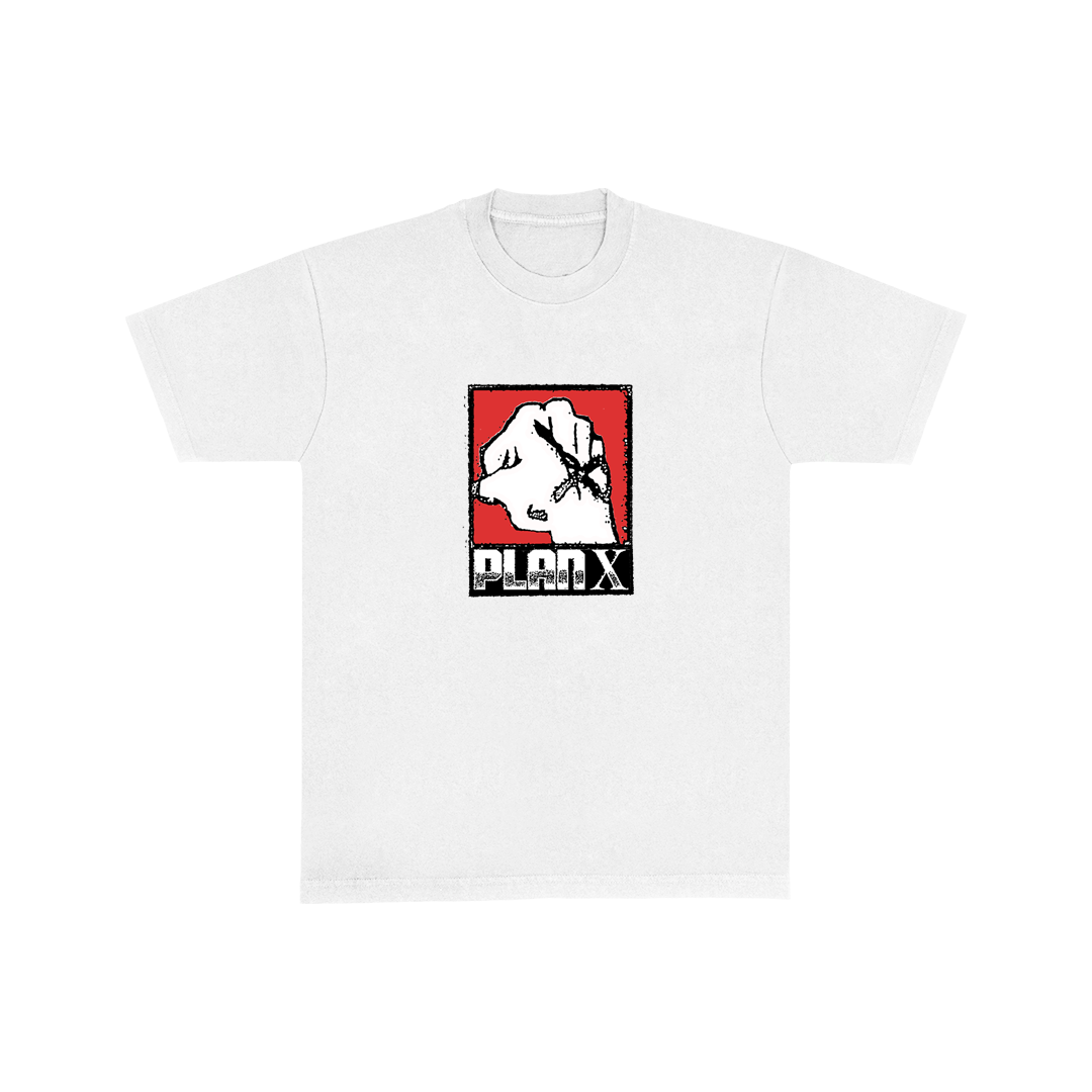 Plan X - X'd White T-Shirt **PREORDER**