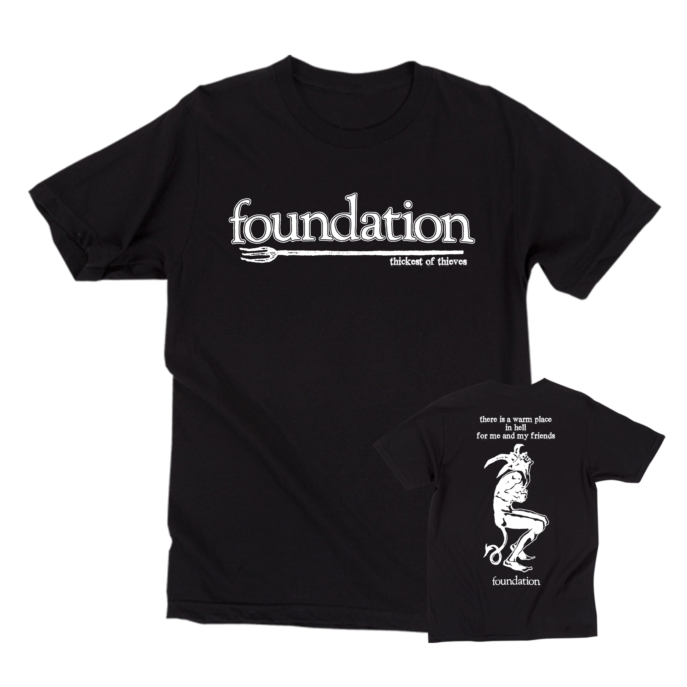 Foundation - Thickest Of Thieves Black T-Shirt