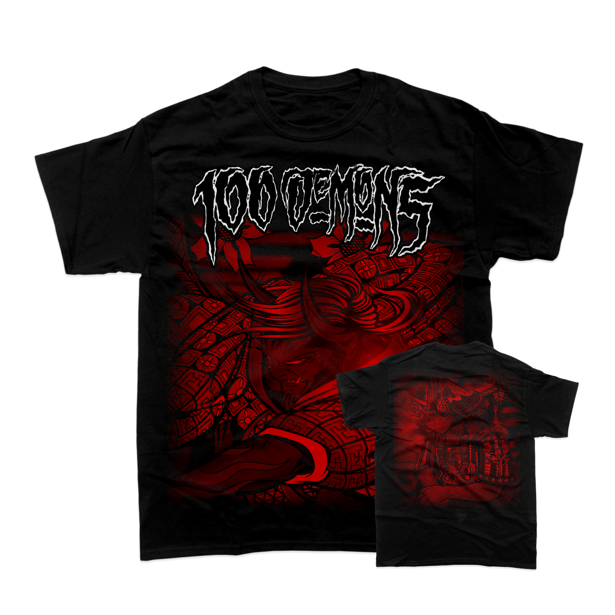 100 Demons - Samurai T-Shirt