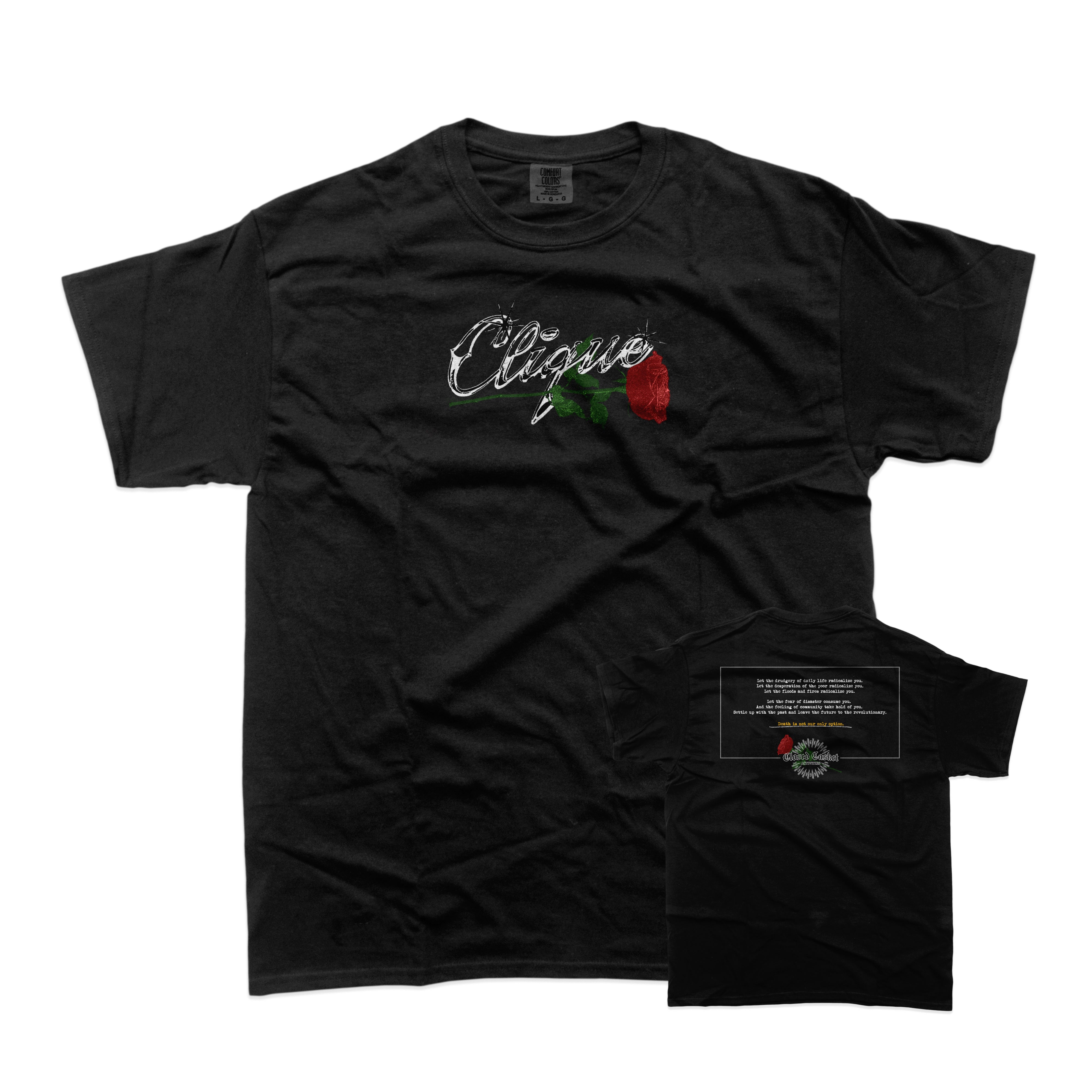 CLIQUE - Manifesto T-Shirt **PREORDER**