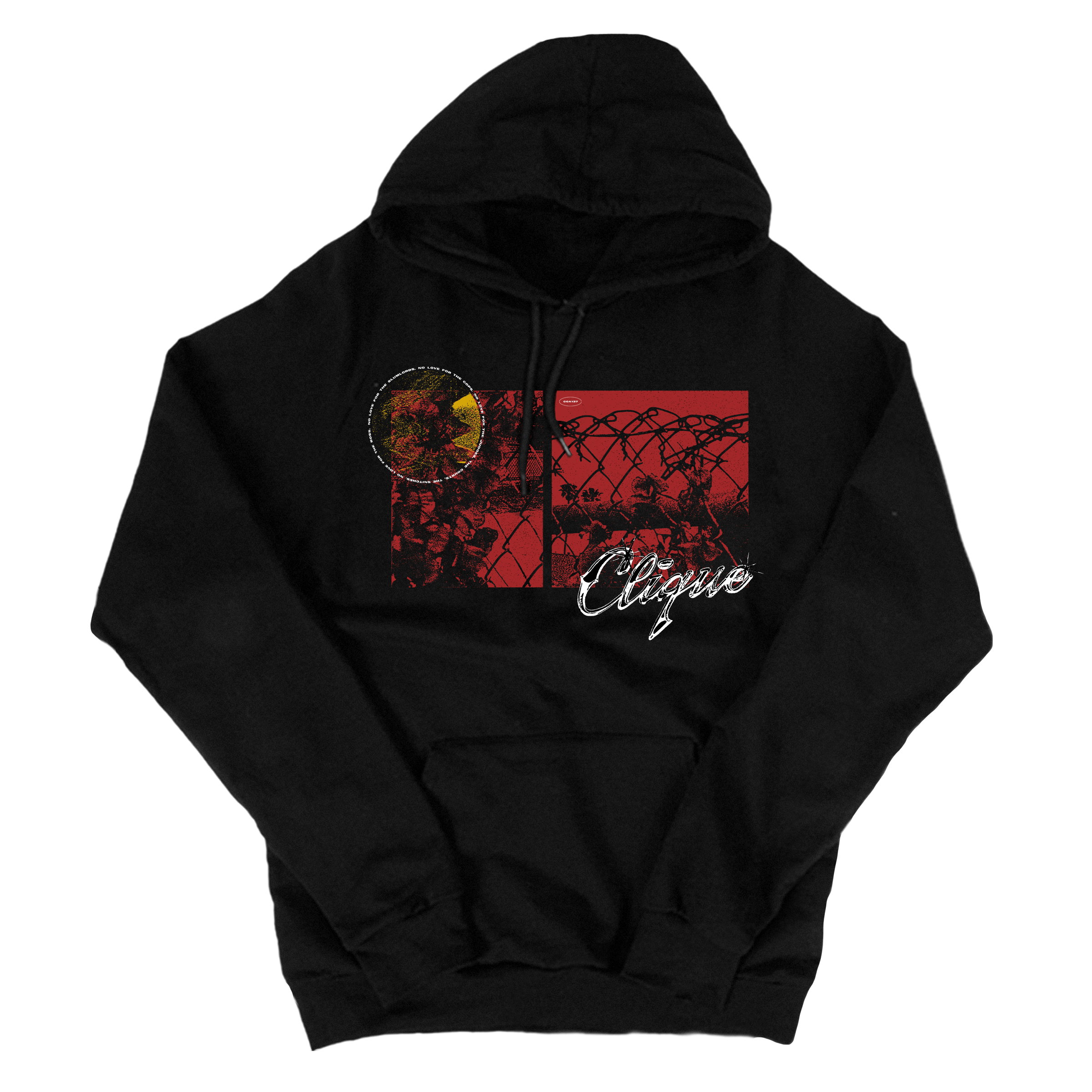 CLIQUE - No Love Pullover Sweatshirt **PREORDER**