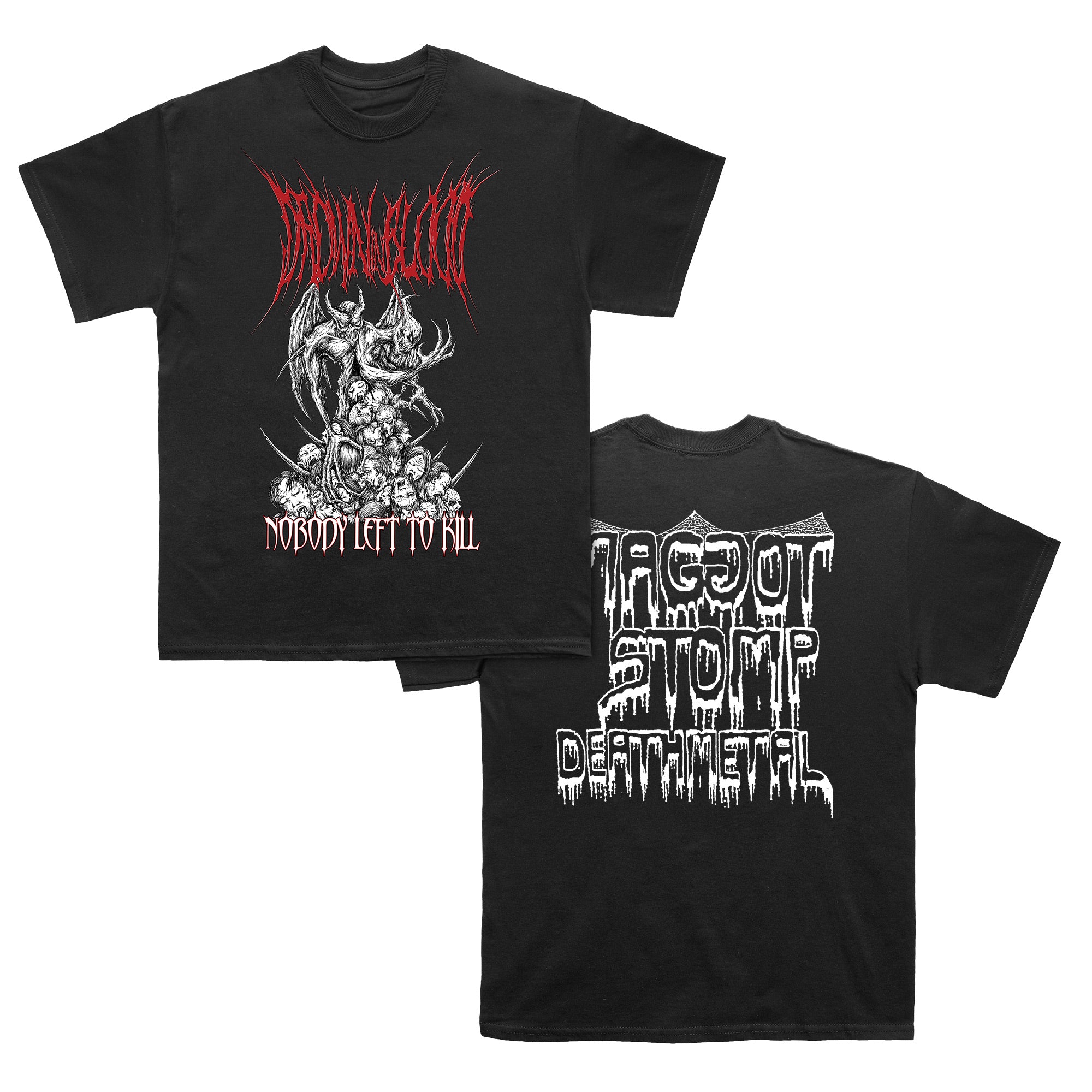 Drown in Blood - Nobody Left to Kill T-Shirt **PREORDER**