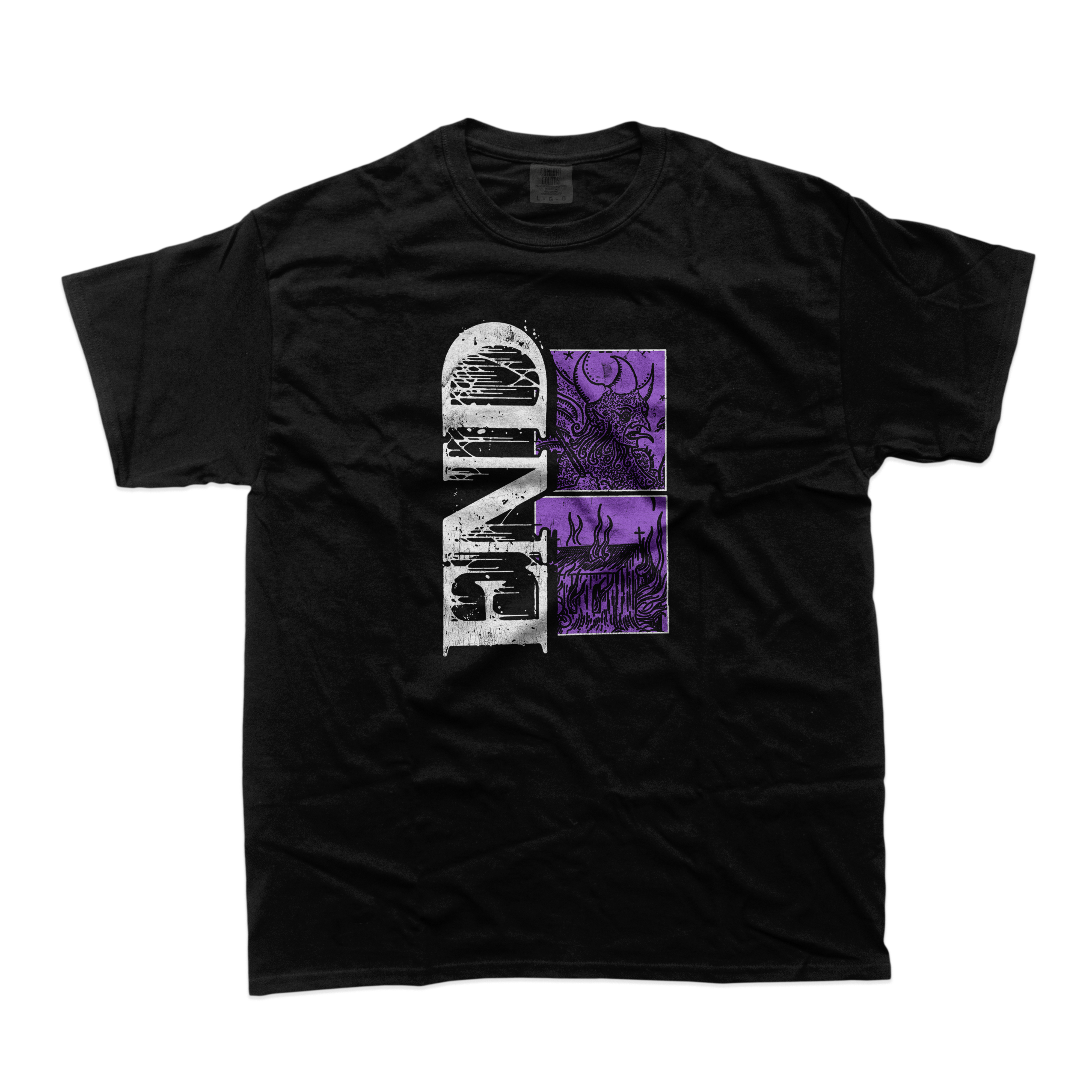END - Victim Black T-Shirt