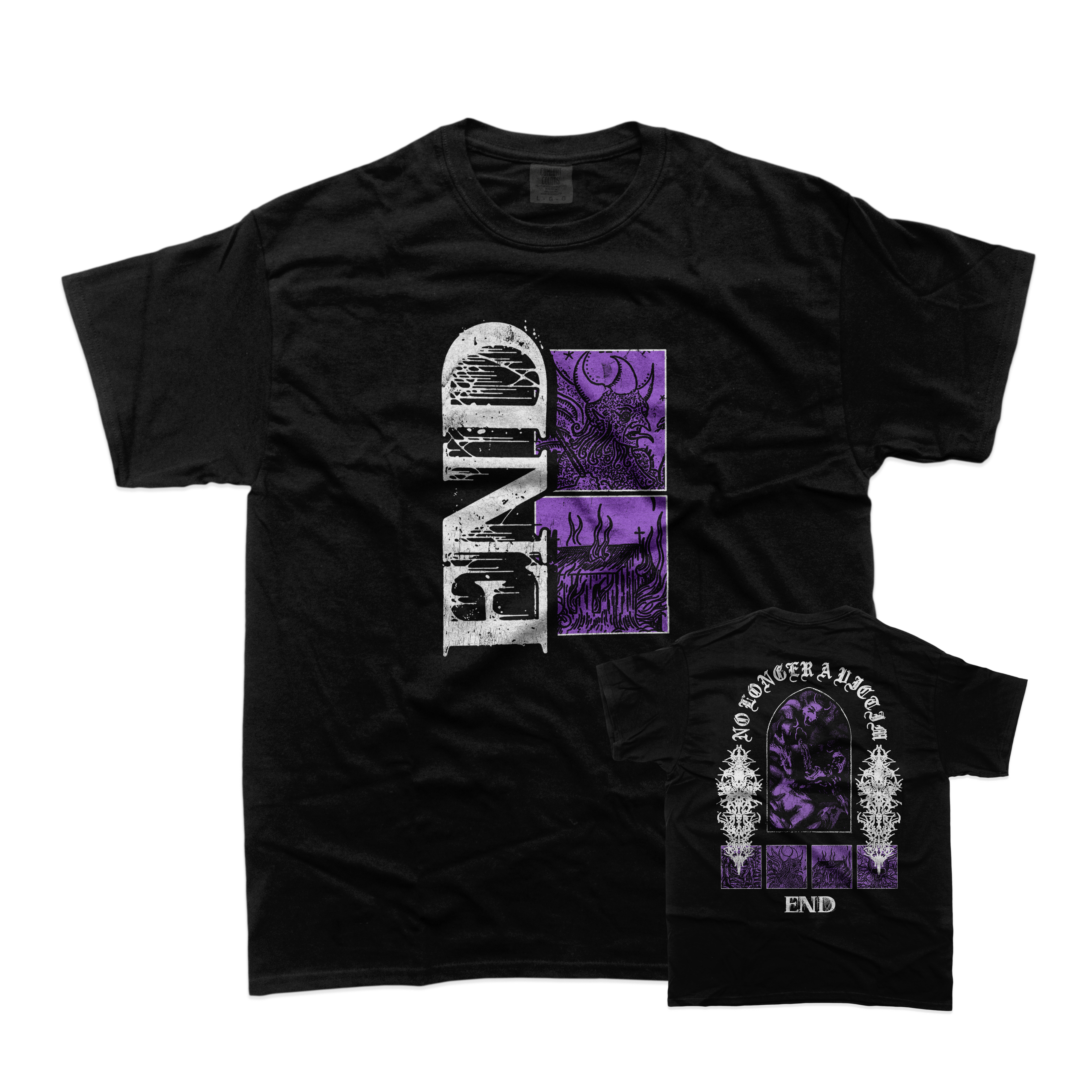 END - Victim Black T-Shirt