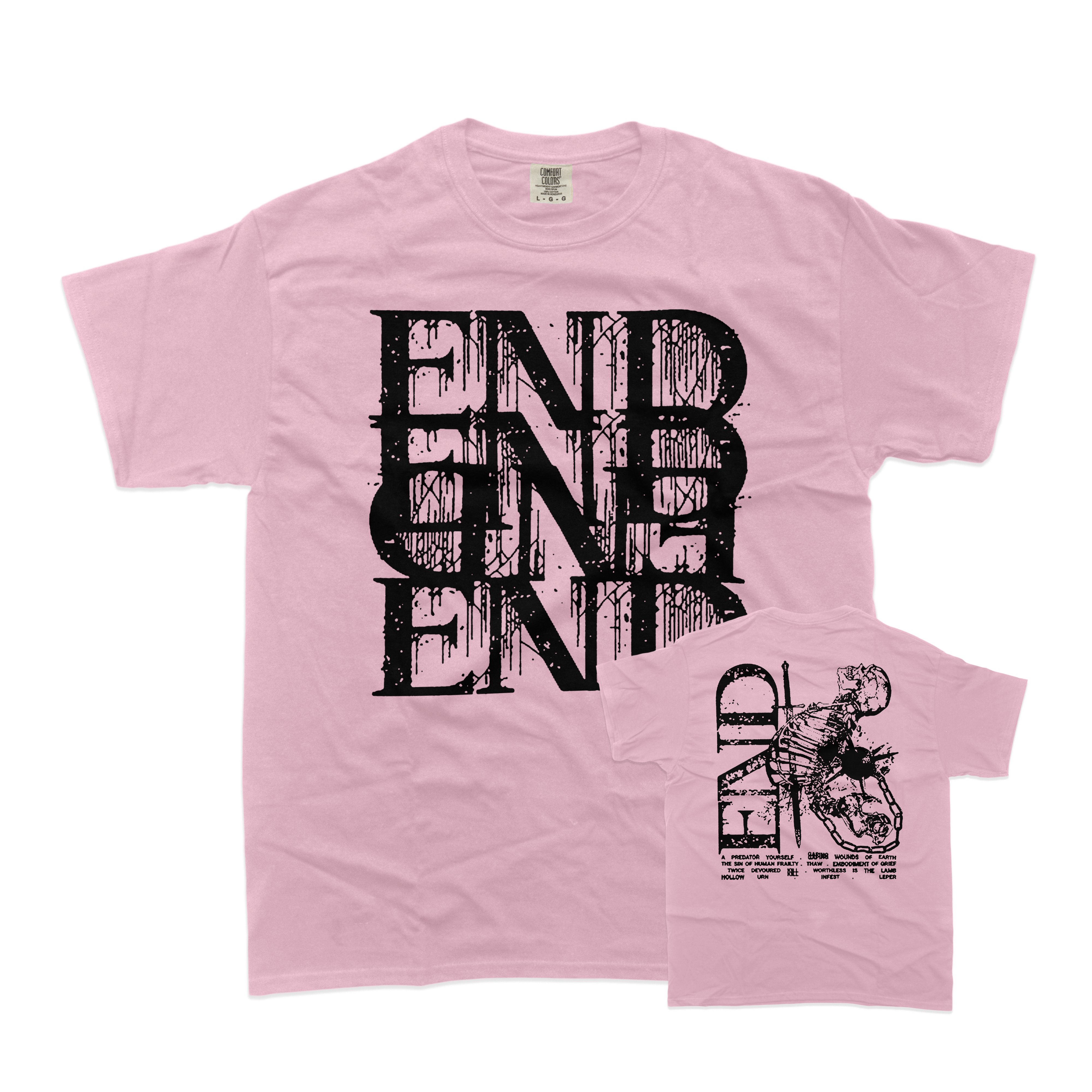 END - Mace Pink T-Shirt