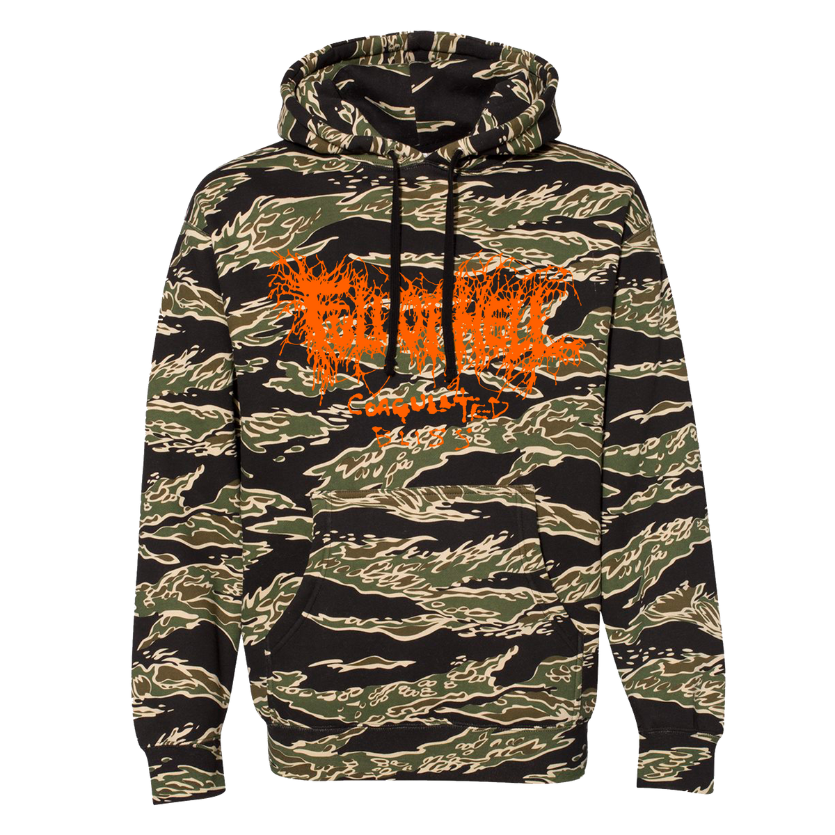 Full of Hell Coagulated Bliss Camo Hooded Sweatshirt