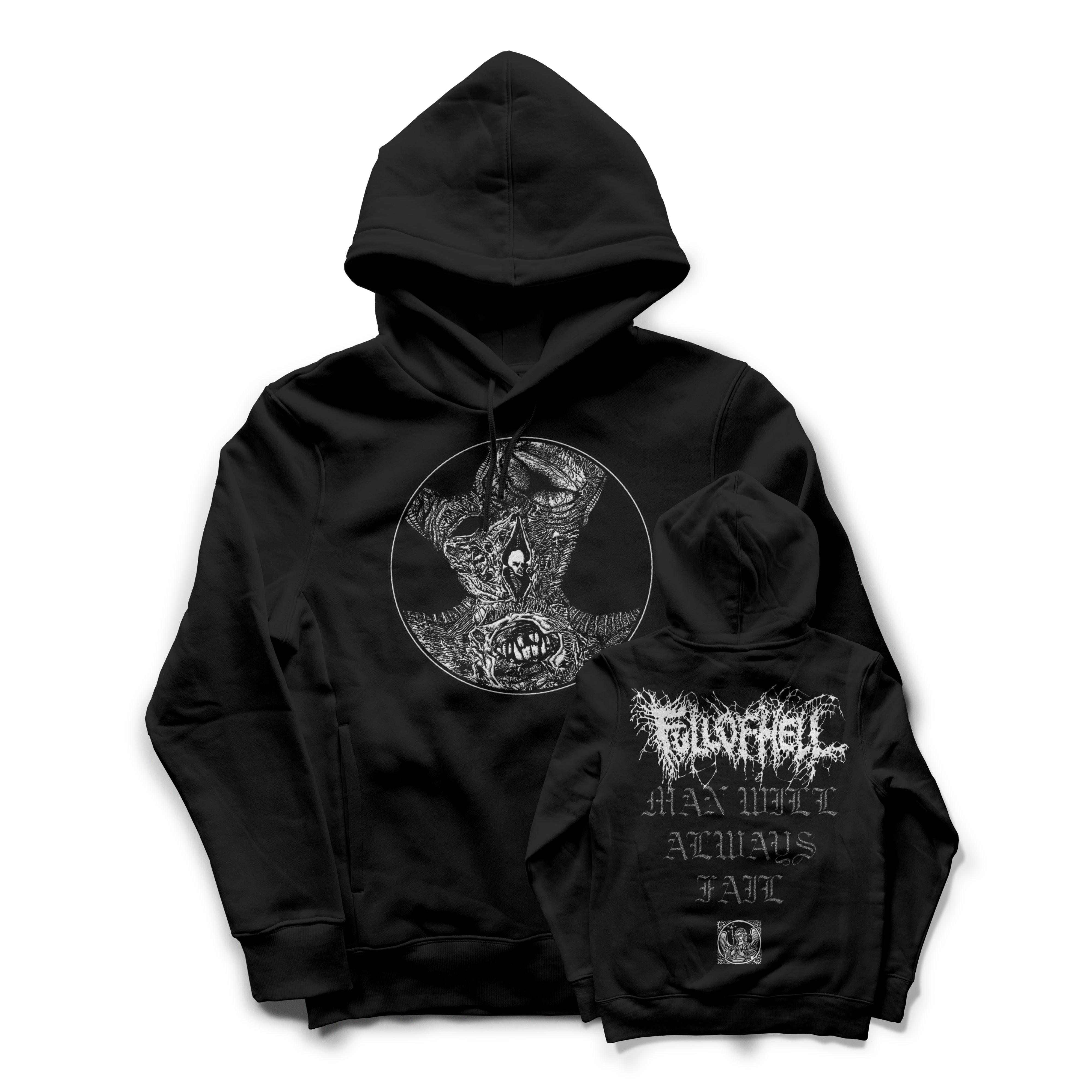 Full Of Hell - Man Will Always Fail Hooded Sweatshirt