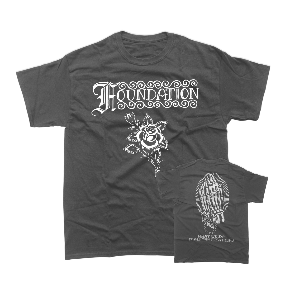 Foundation - Rose Charcoal T-Shirt