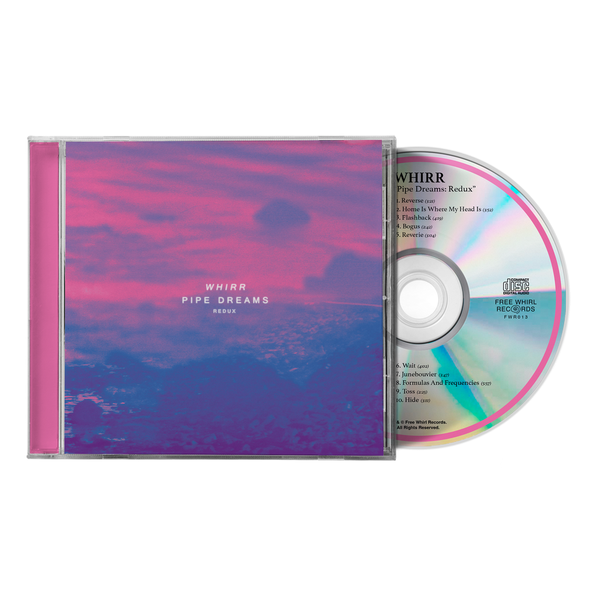 Whirr - Pipe Dreams Redux - CD