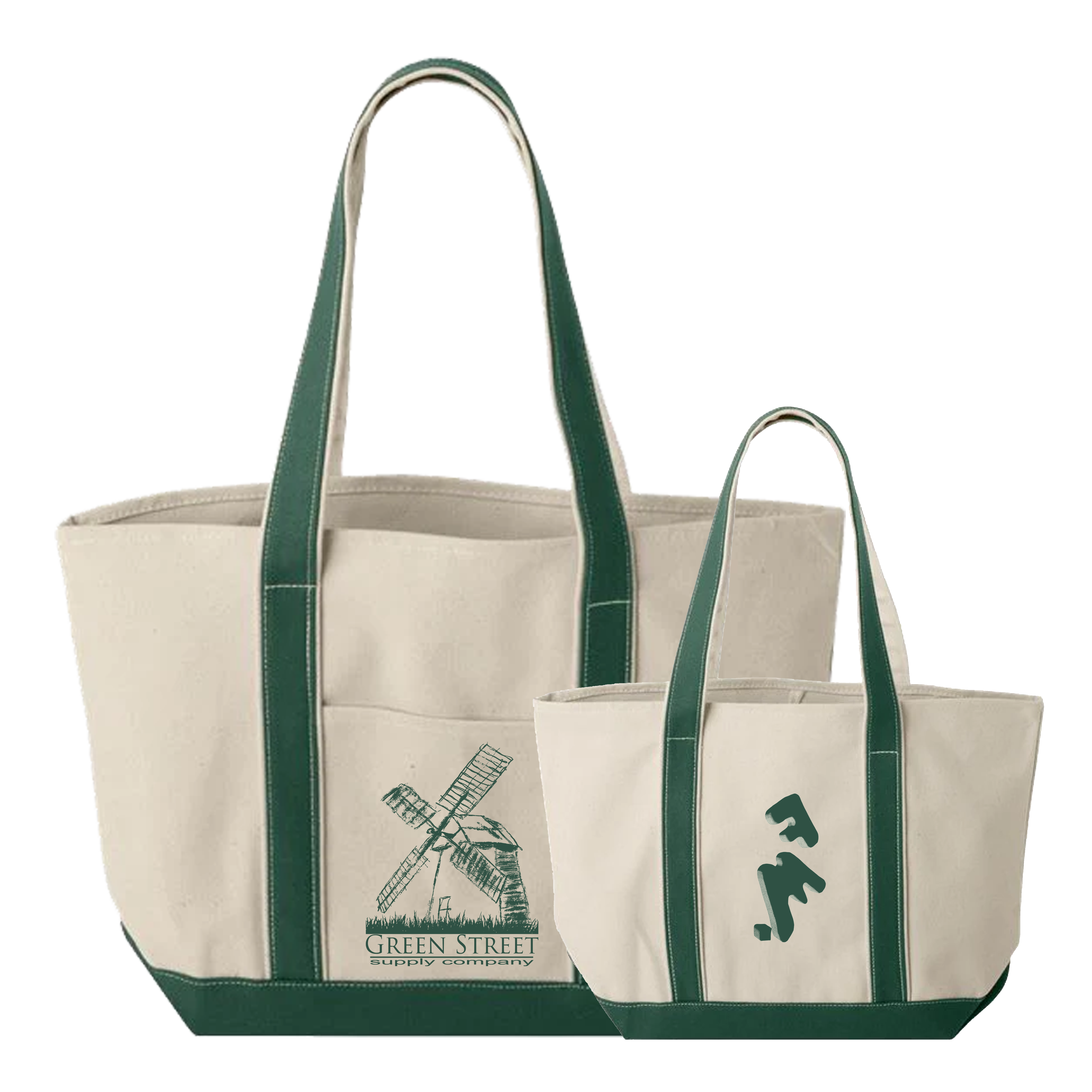 Fleshwater - Green Street Canvas Tote