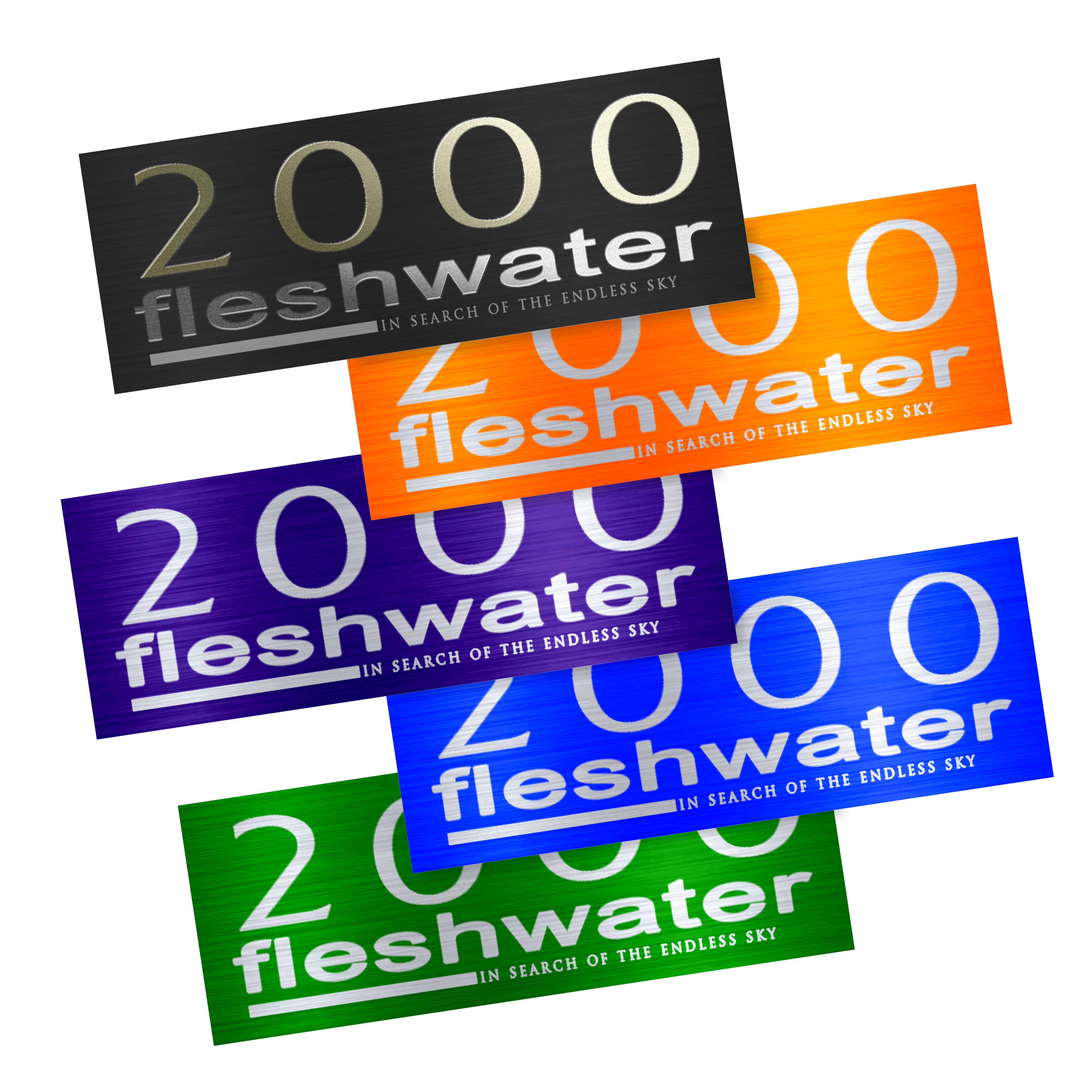 Fleshwater - 2000 Sticker Pack