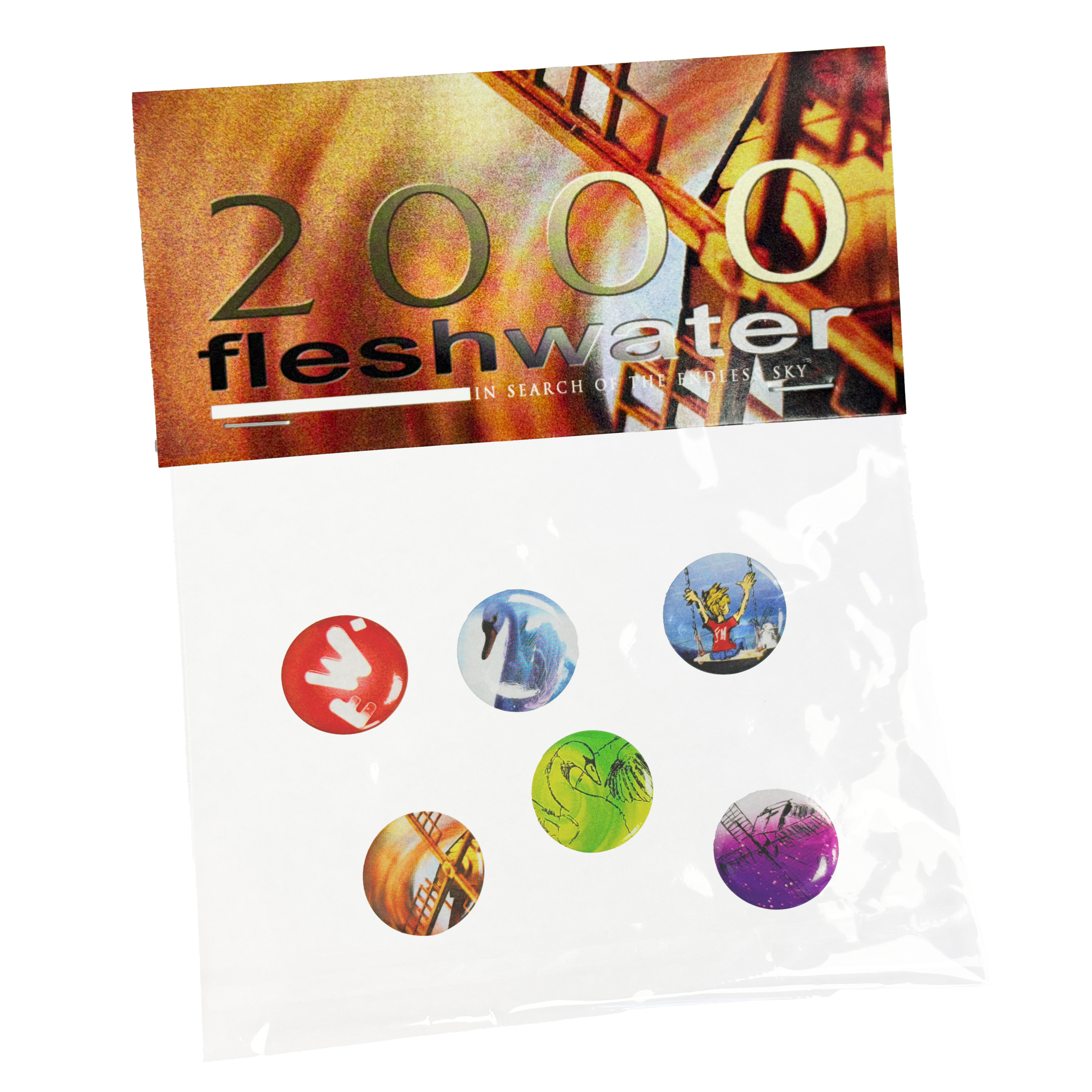Fleshwater - 2000 Button Pack