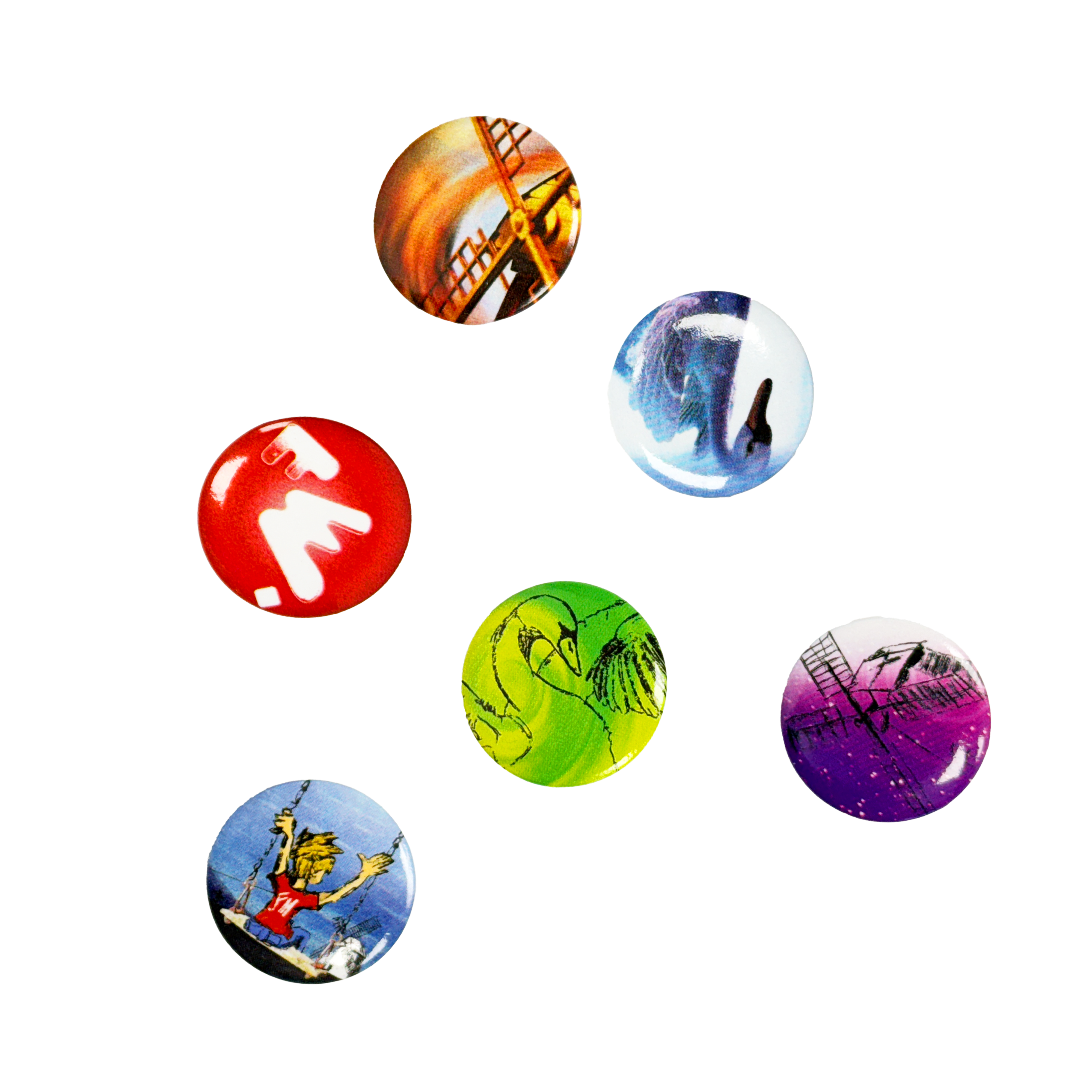 Fleshwater - 2000 Button Pack