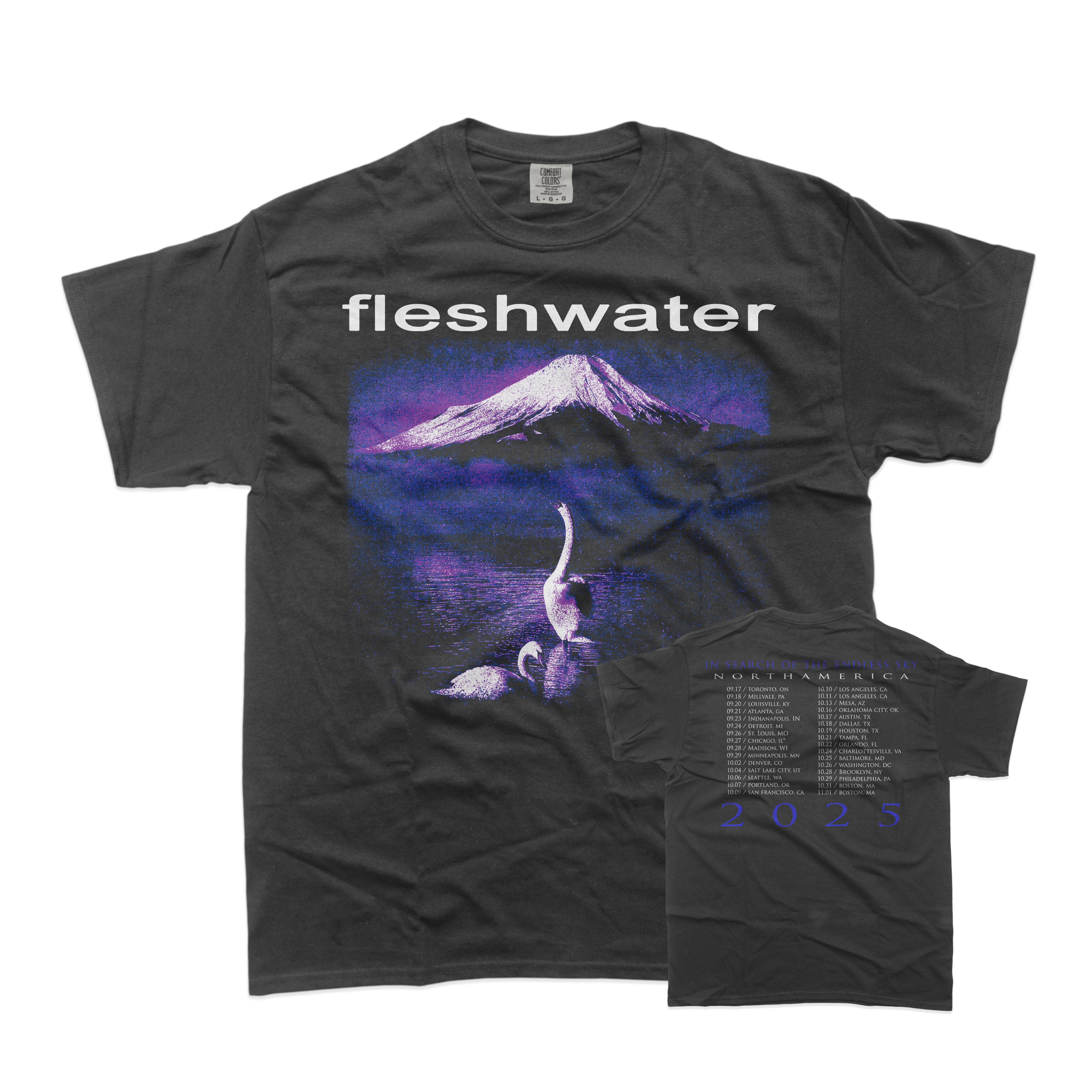 Fleshwater - Mountain Tour Pepper T-Shirt