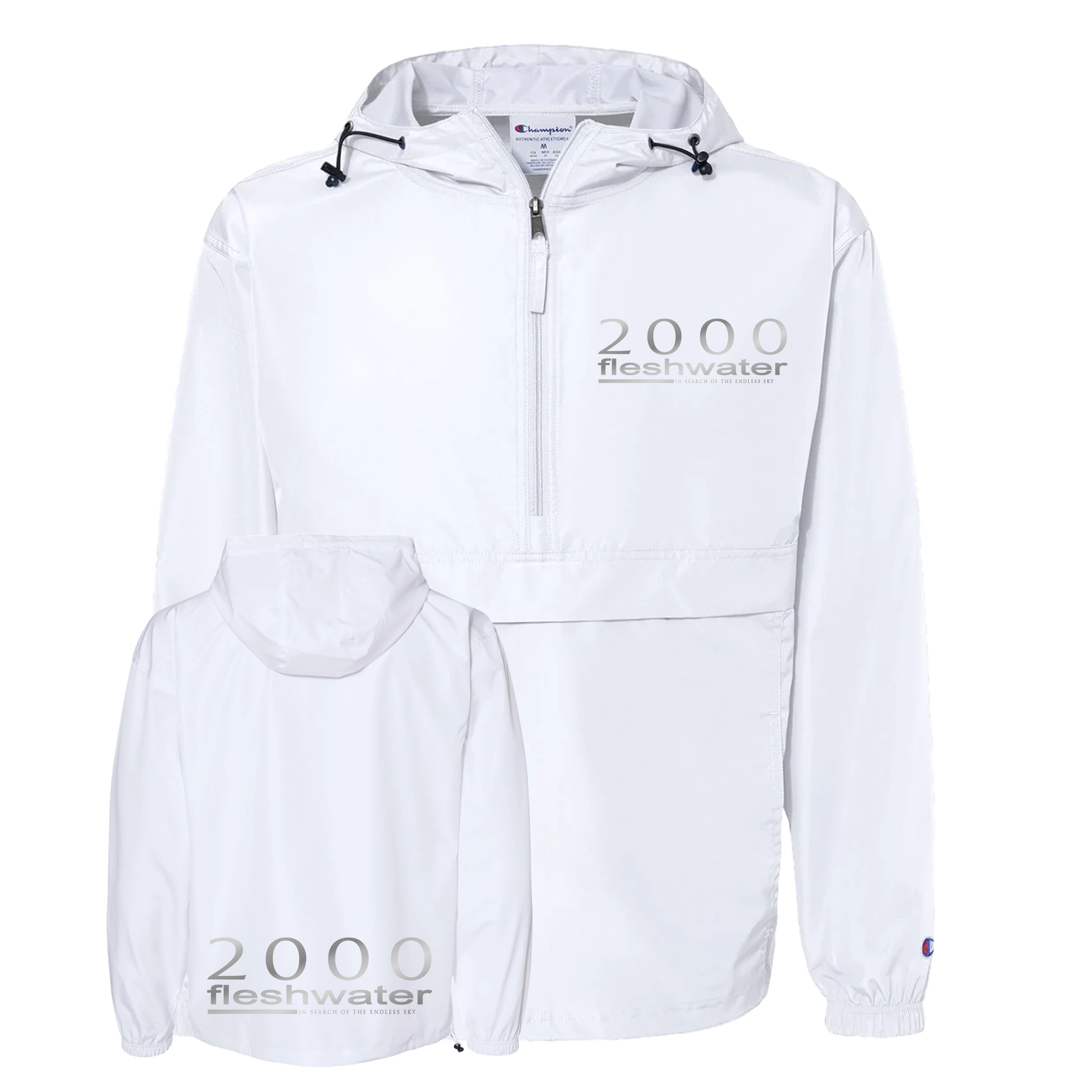 Fleshwater - 2000 White Windbreaker