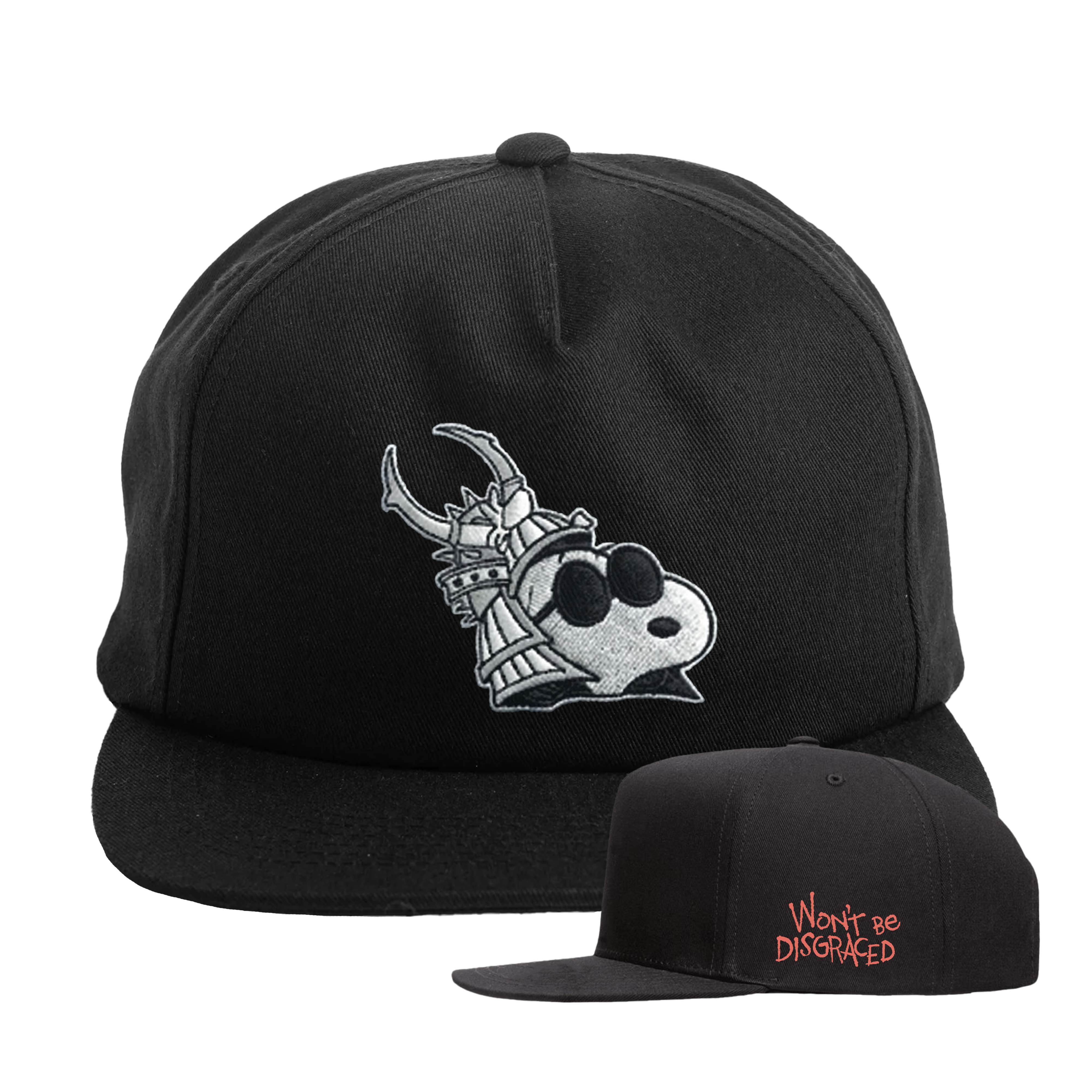 God's Hate - Samurai Joe Cool - Black Snapback Hat **PREORDER**