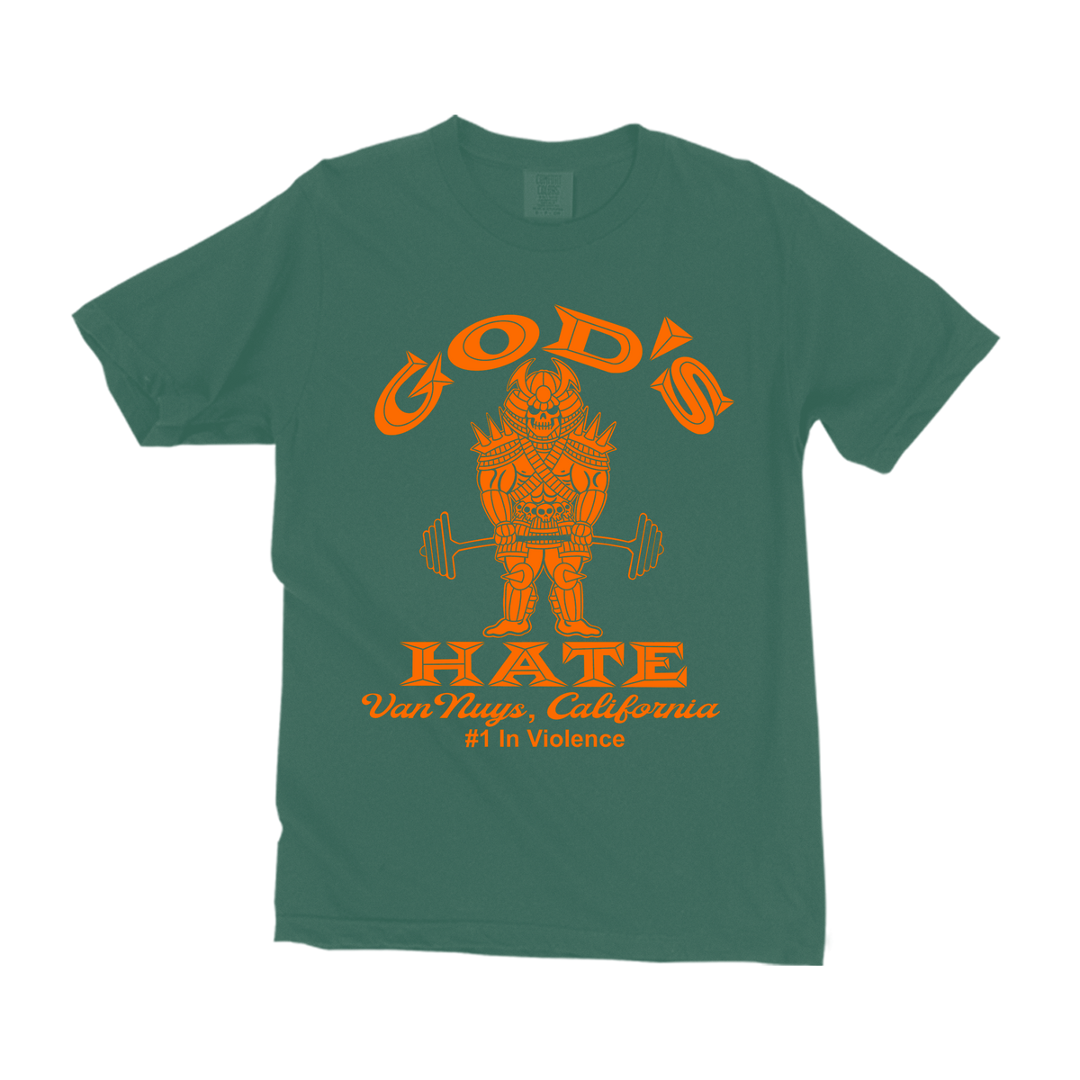 God's Hate Gold's Hate Green T-Shirt