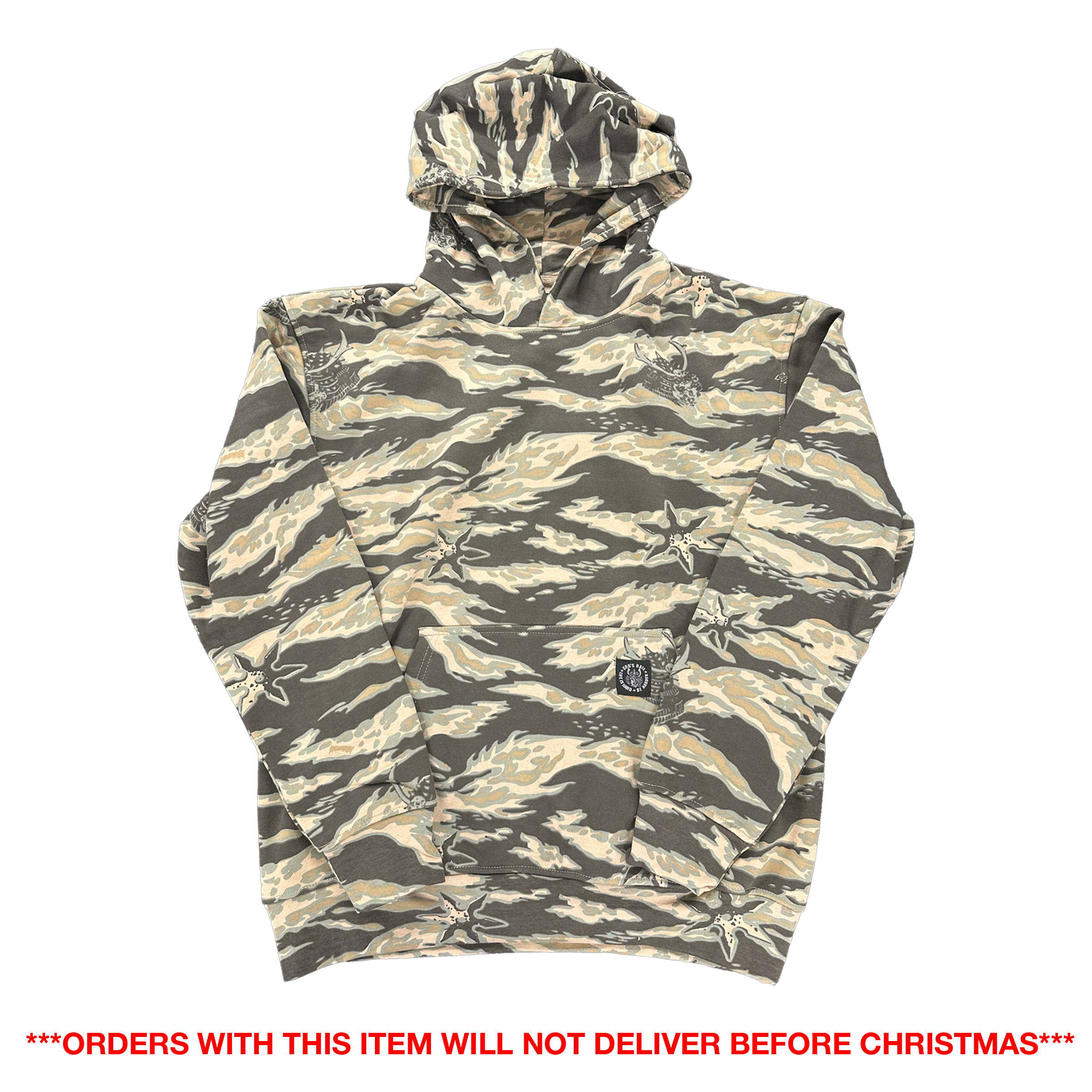 God's Hate Samurai Camo Hooded Sweatshirt *PREORDER*