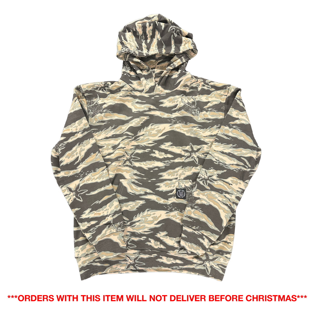 God's Hate Samurai Camo Hooded Sweatshirt *PREORDER*