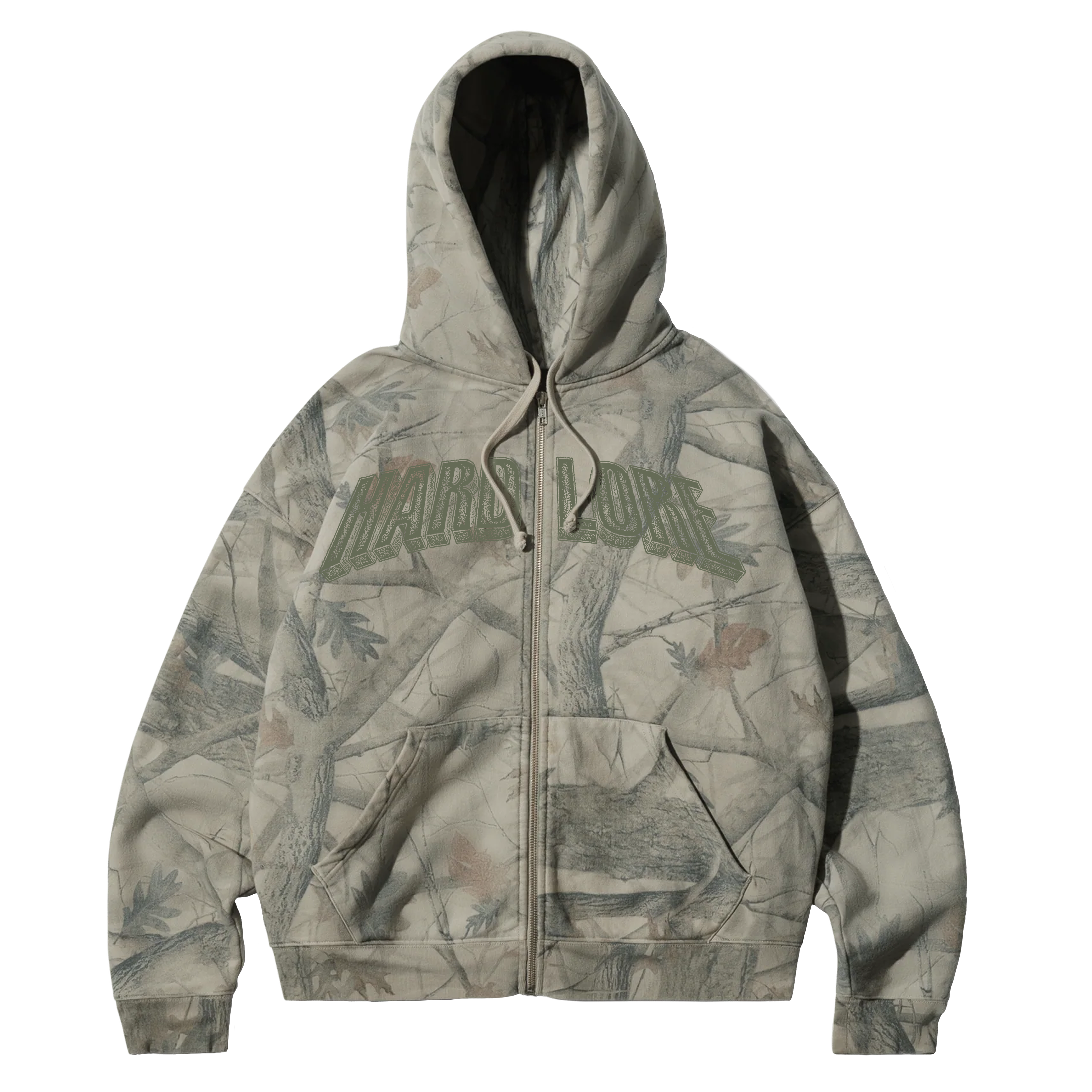Hardlore - Logo Camo Zip Up Sweatshirt **PREORDER**