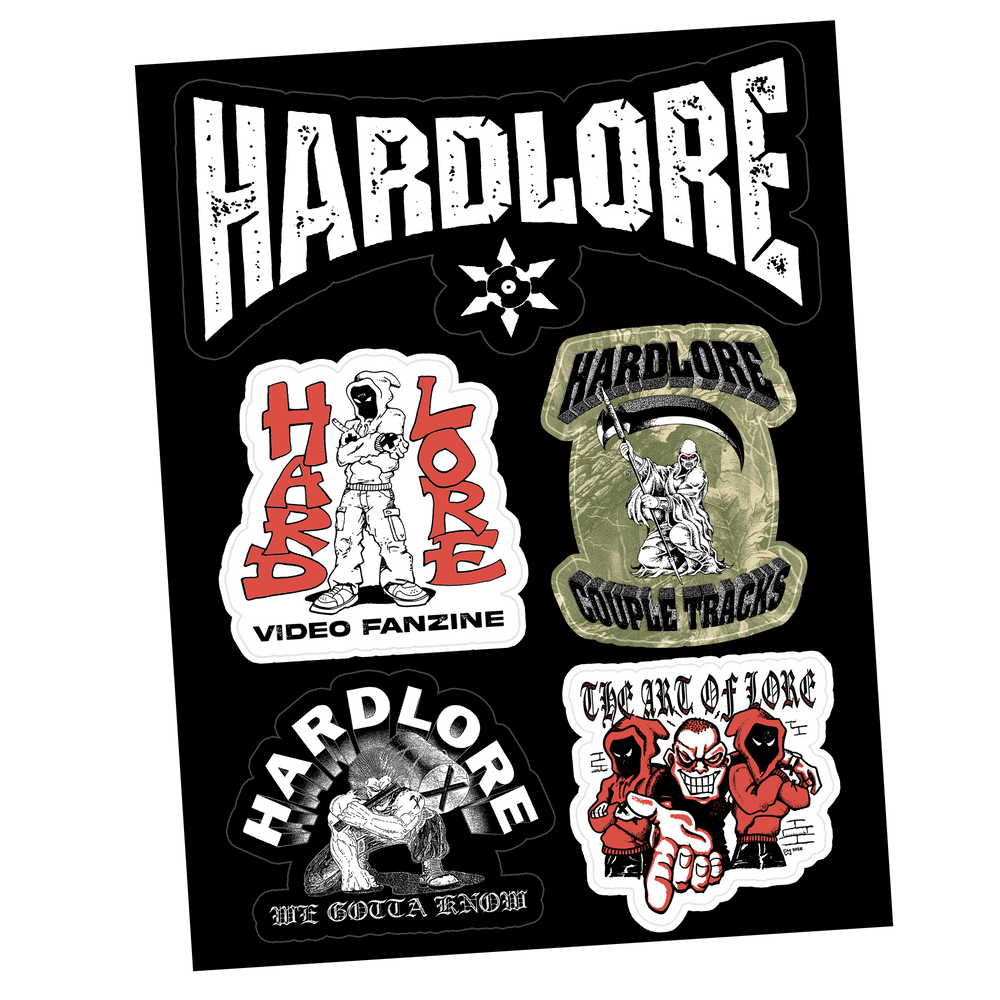 Hardlore - Spring 2026 Sticker Sheet