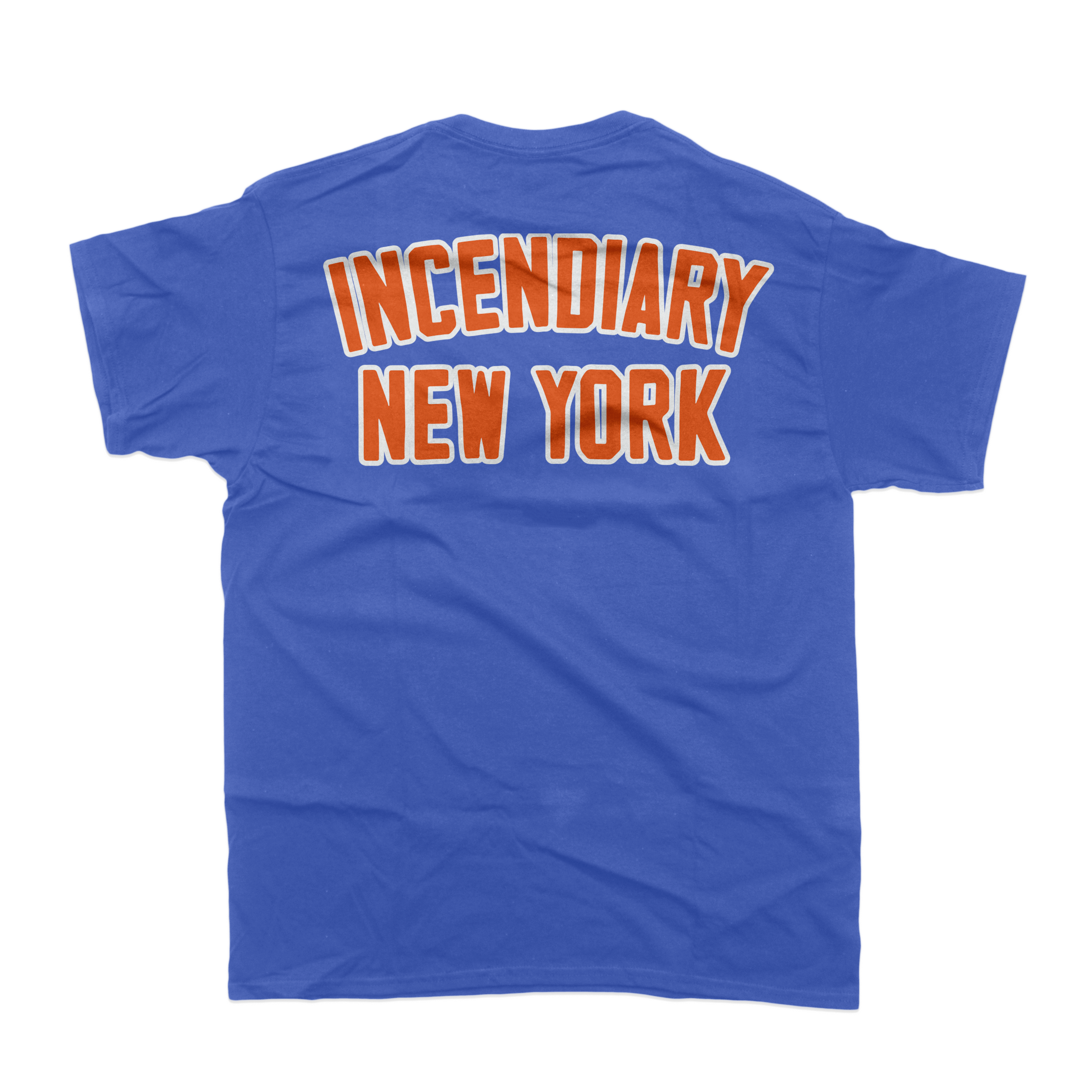 Incendiary “NY Knicks” Blue T-Shirt **PREORDER**