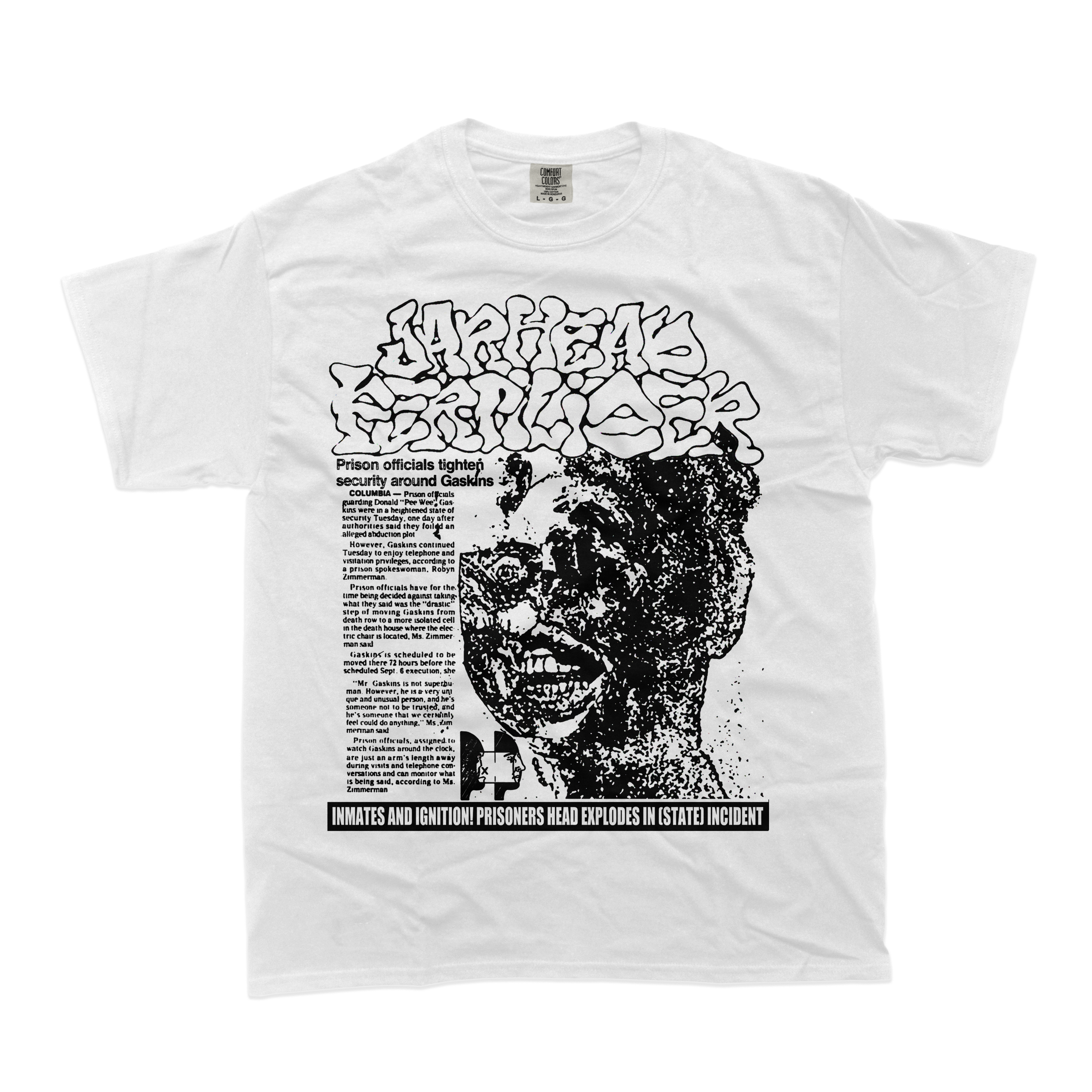 Jarhead Fertilizer - Gaskins White T-Shirt **PREORDER**