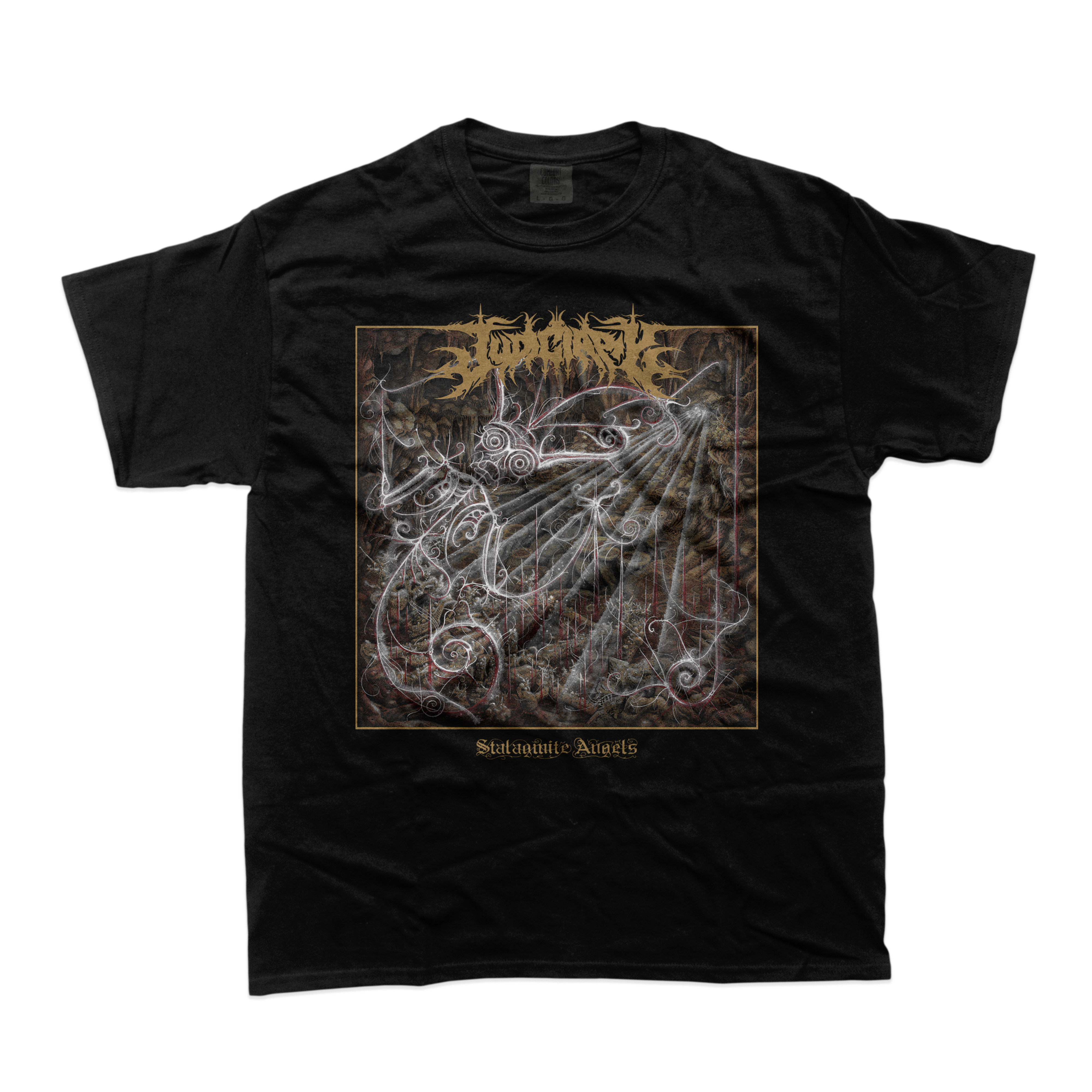 Judiciary - Stalagmite Angels Cover Black T-Shirt **PREORDER**