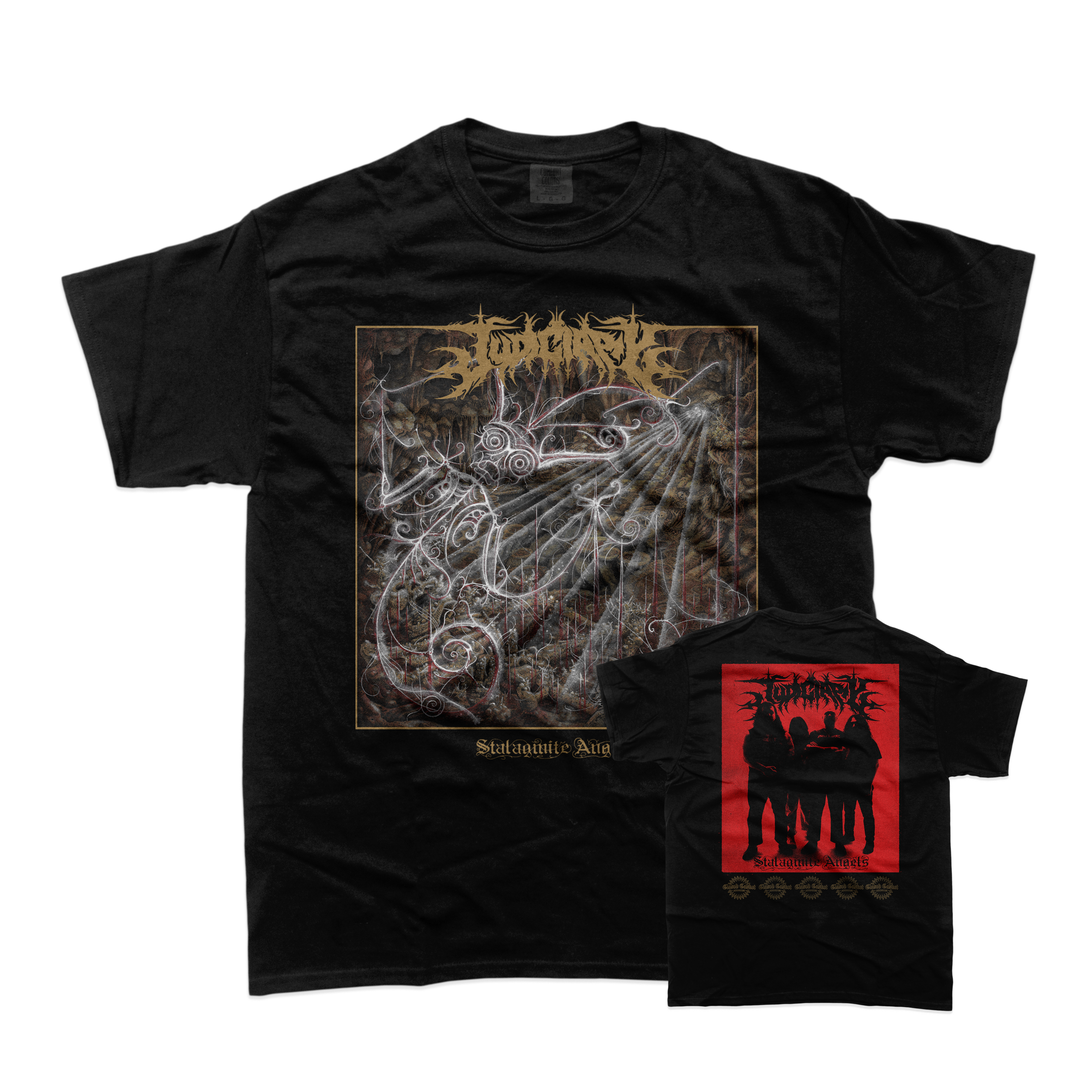 Judiciary - Stalagmite Angels Cover Black T-Shirt **PREORDER**