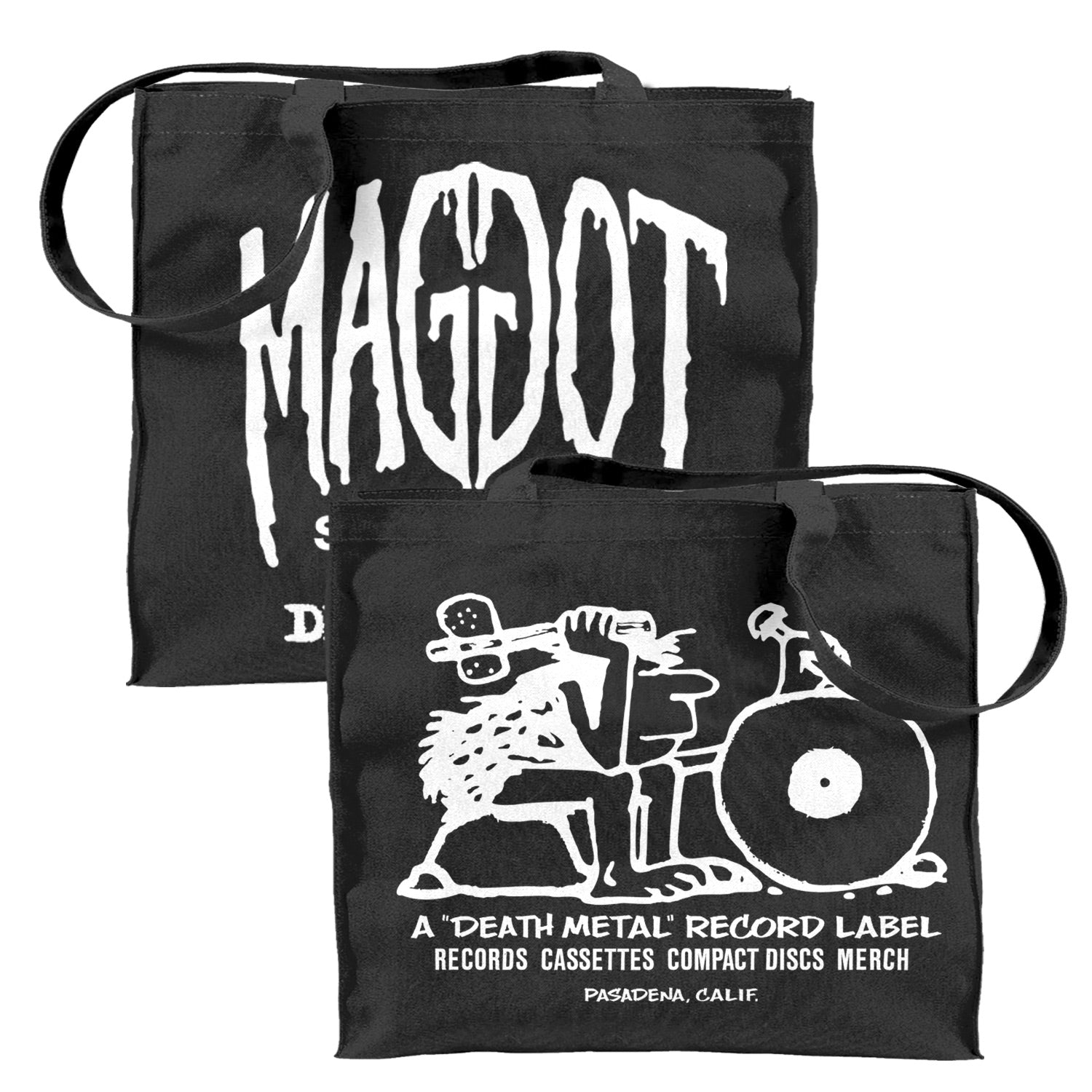 Maggot Stomp Label Tote Bag