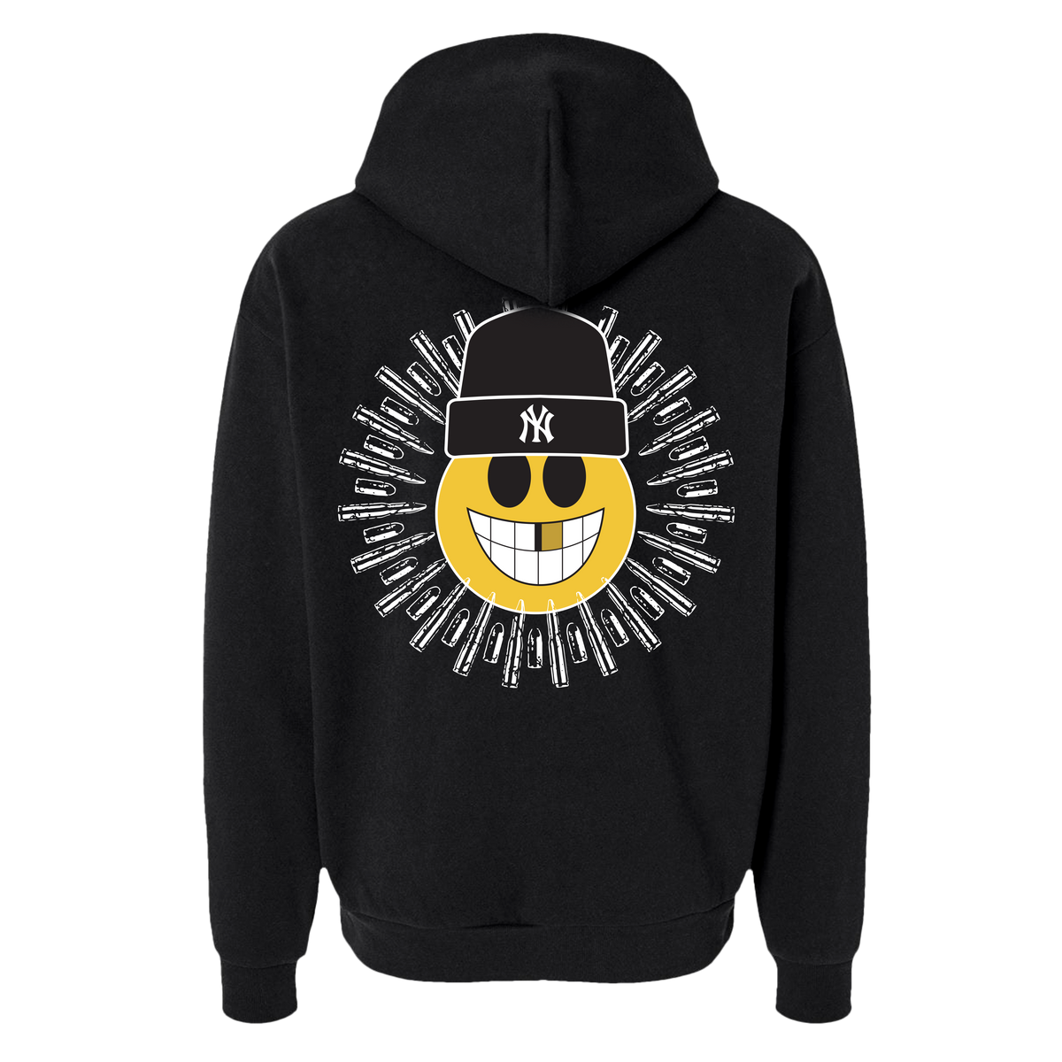 Missing Link - Smiley - Black Hoodie **PREORDER**