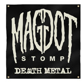 Maggot Stomp Death Metal Flag