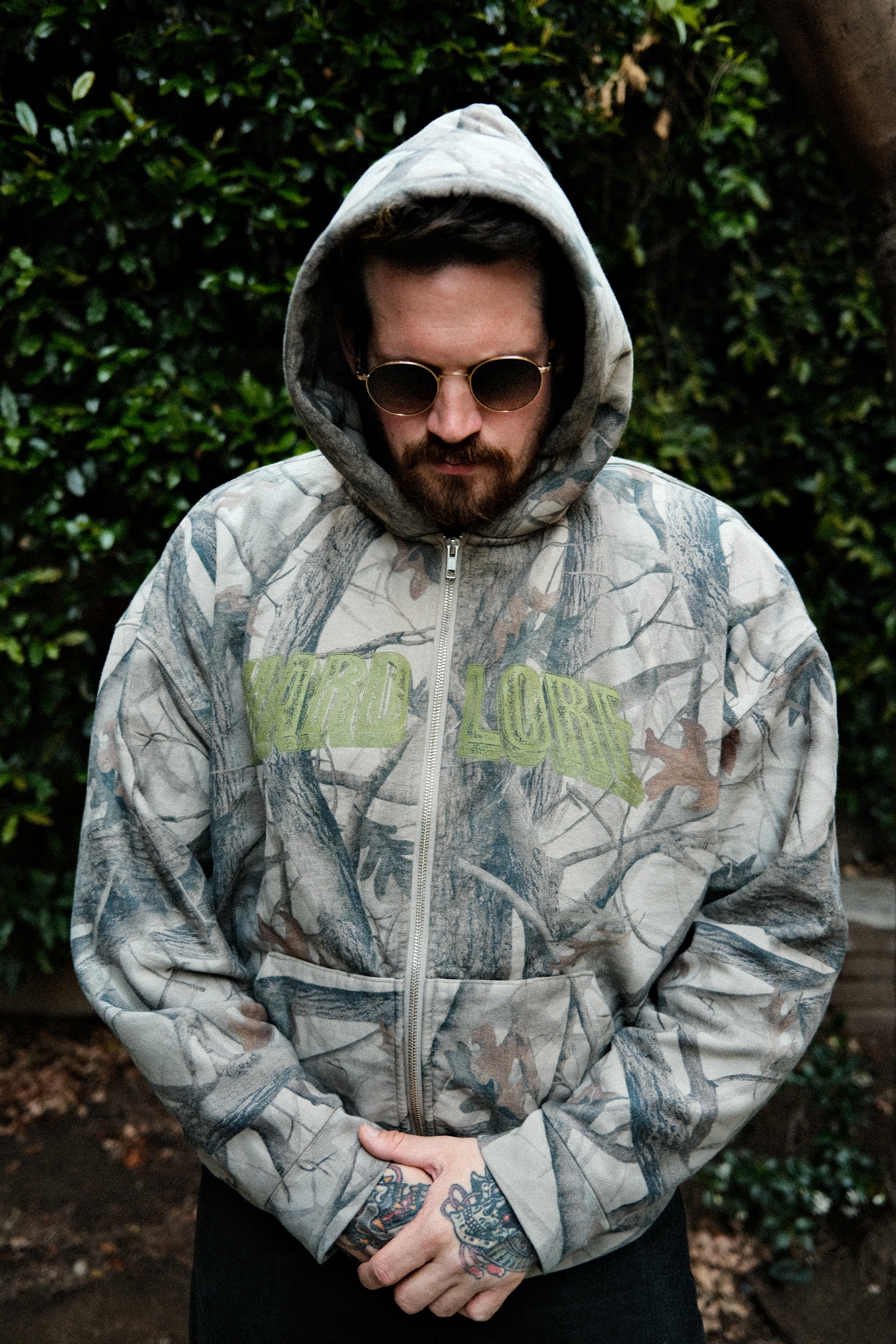 Hardlore - Logo Camo Zip Up Sweatshirt **PREORDER**